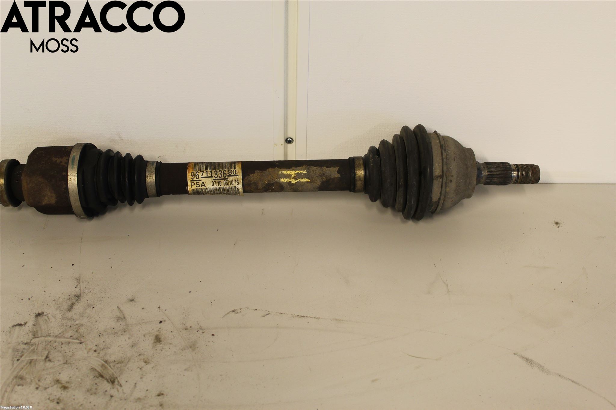 Peugeot PARTNER 16-18 Drivaksel Foran Kompl Høyre