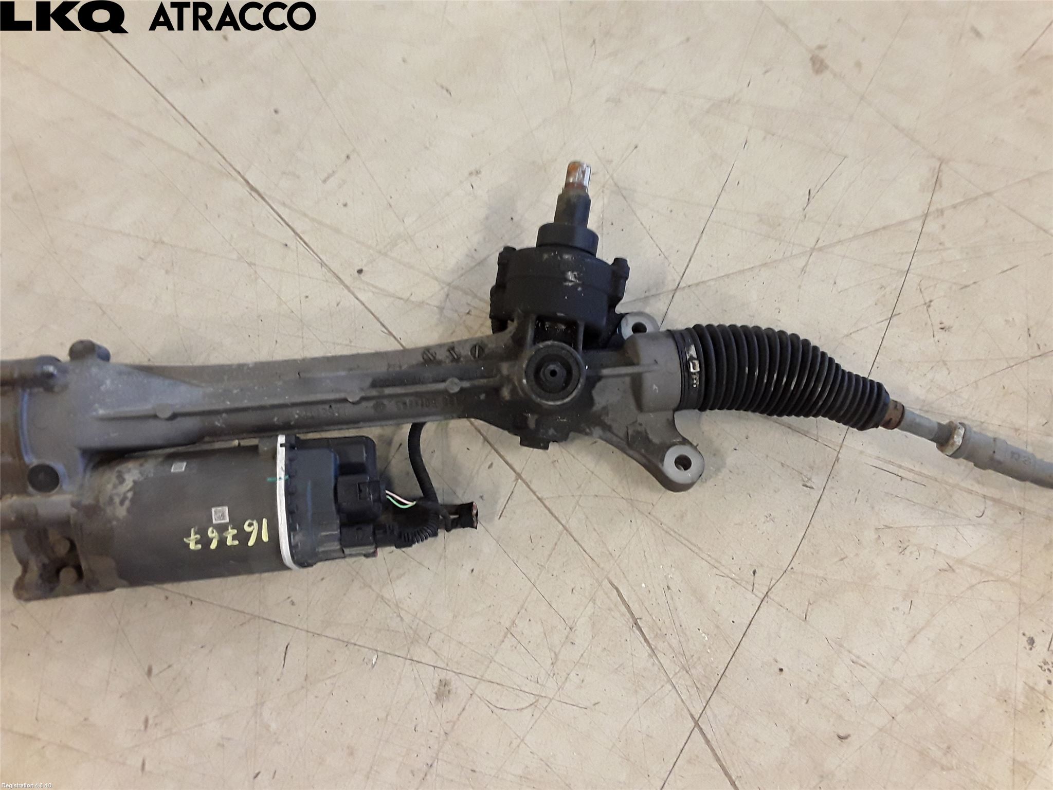 Audi A4/S4 B9 16-19 Servo Snekke - Tannstang