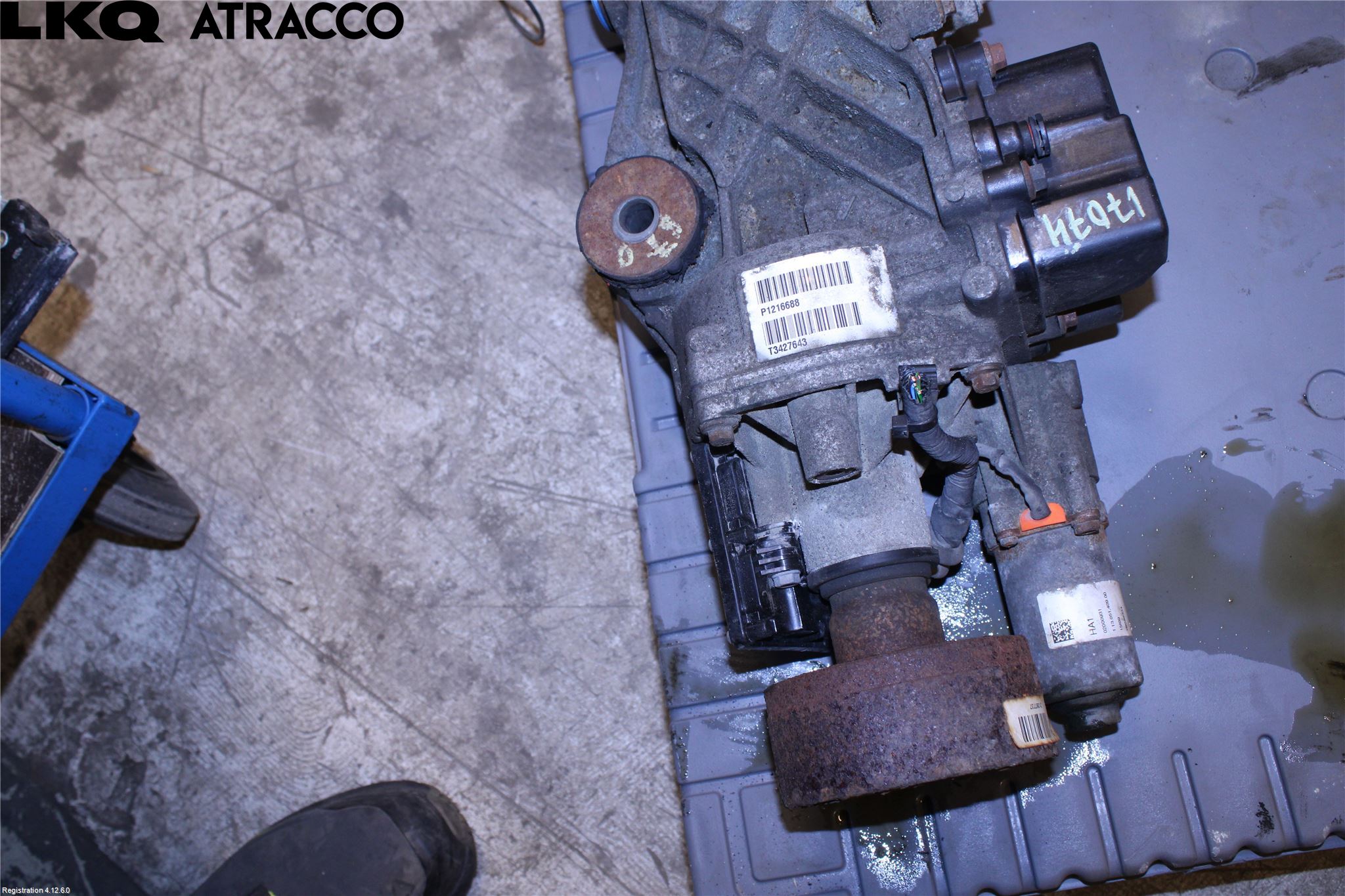 Volvo XC70 14-16 Bakaksel Kardang Bak -Diff