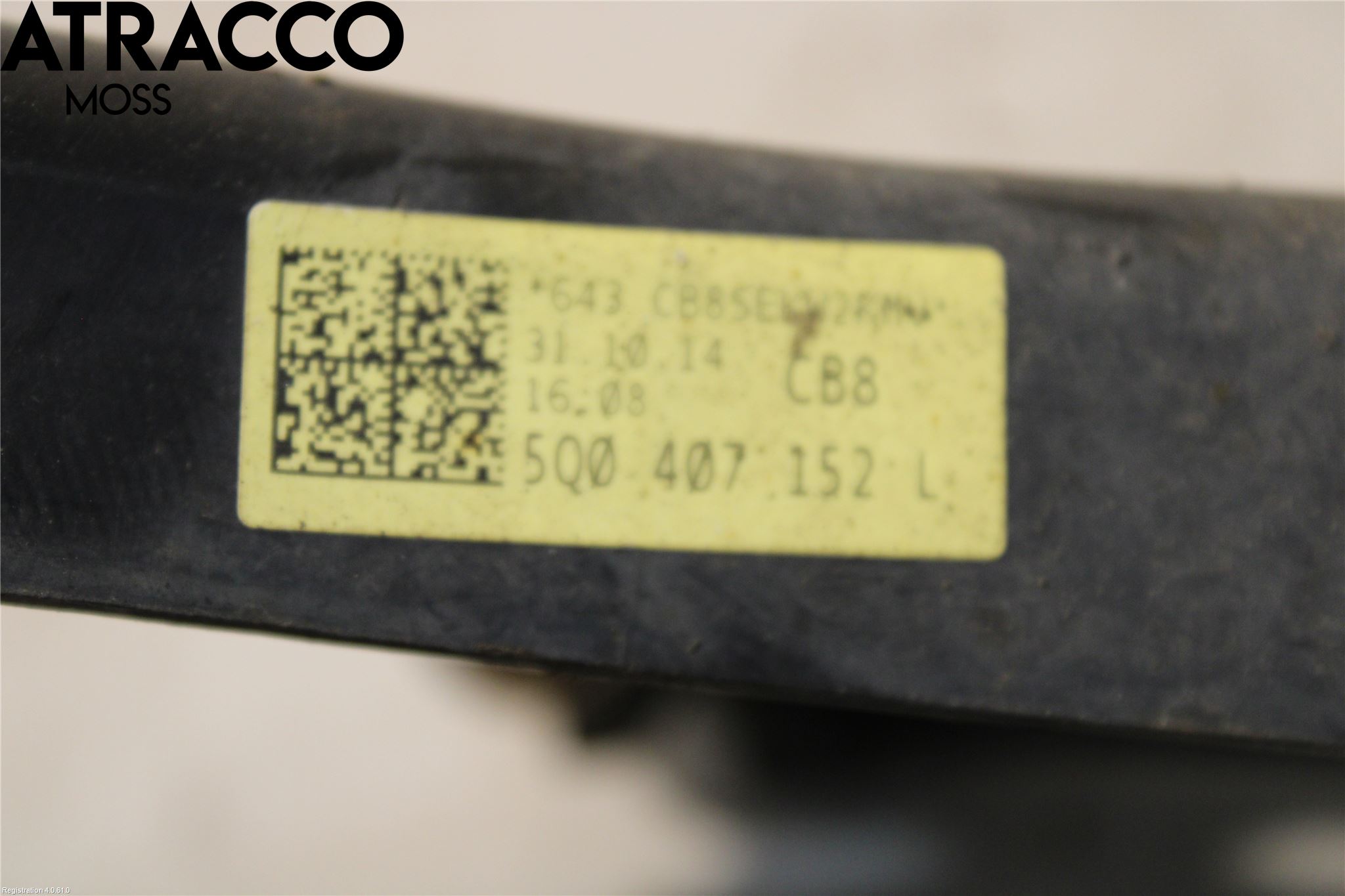 Volkswagen VW GOLF / E-GOLF VII 13-20 Bærearm Foran Høyre Nedre