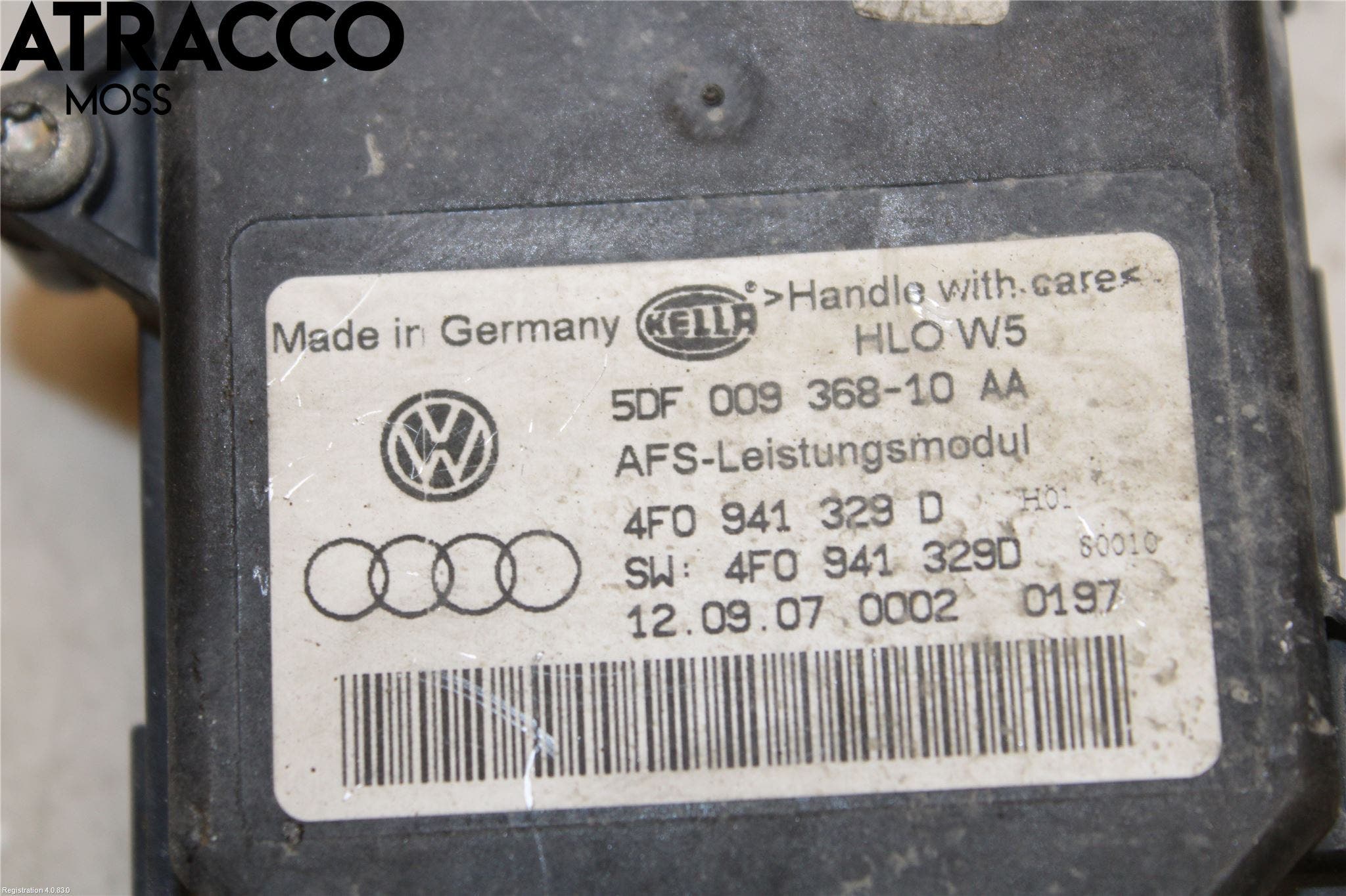 Audi A8/S8 4D 94-02 Styreenhet Xenon