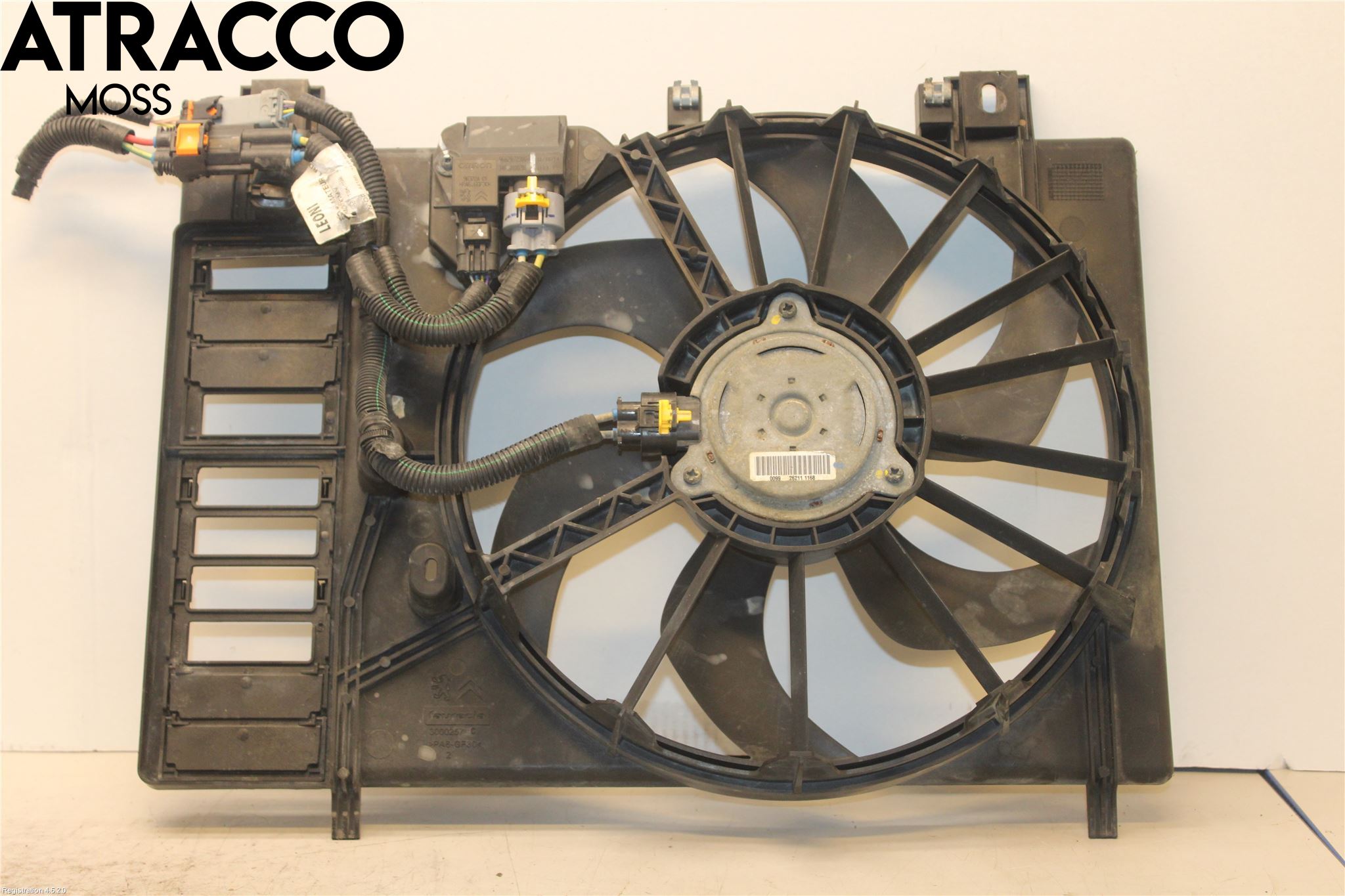 Peugeot 508 11-18 Kjølevifte Elektrisk