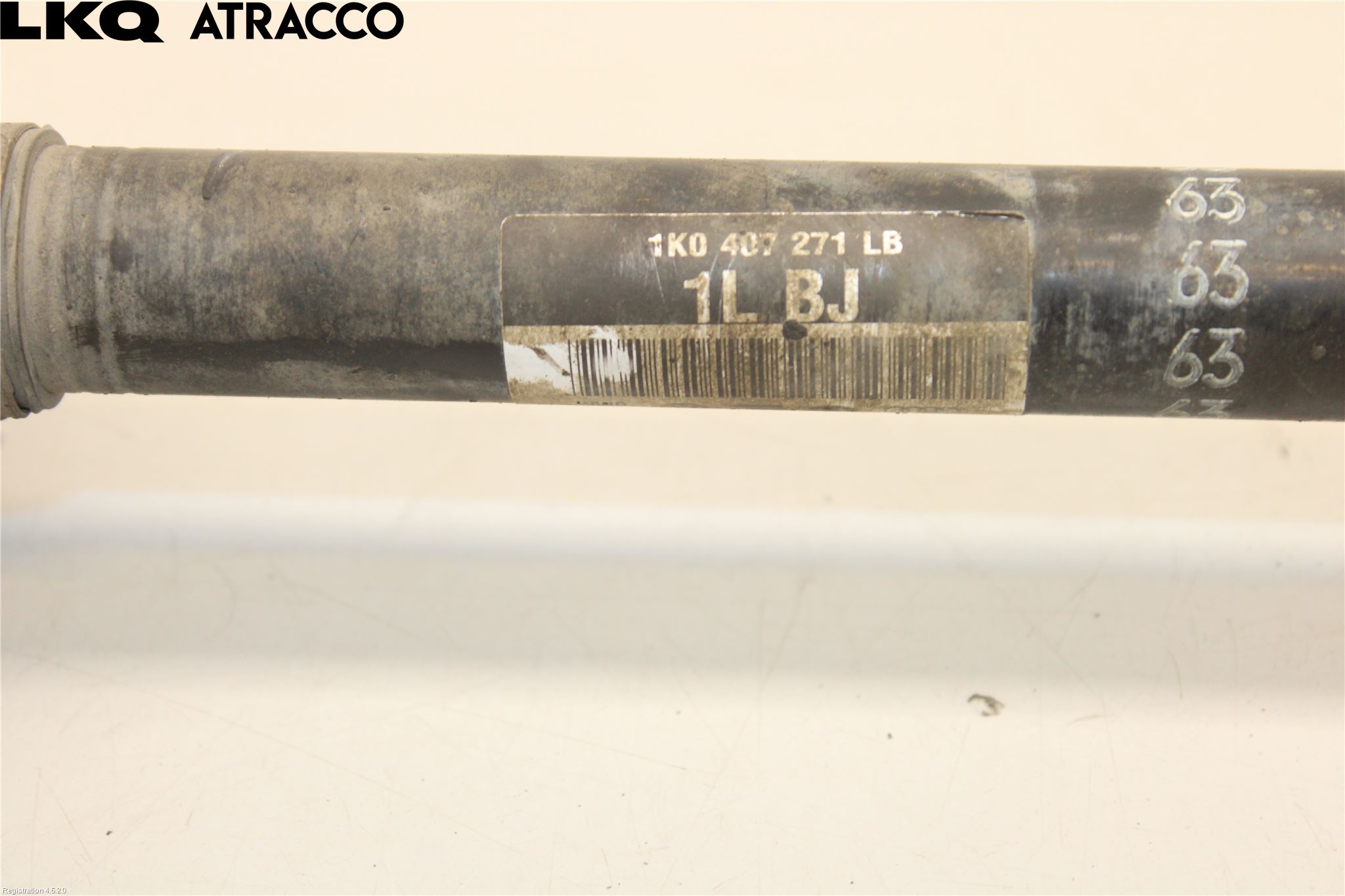 Skoda OCTAVIA (1Z) 05-13 Drivaksel Foran Kompl Venstre