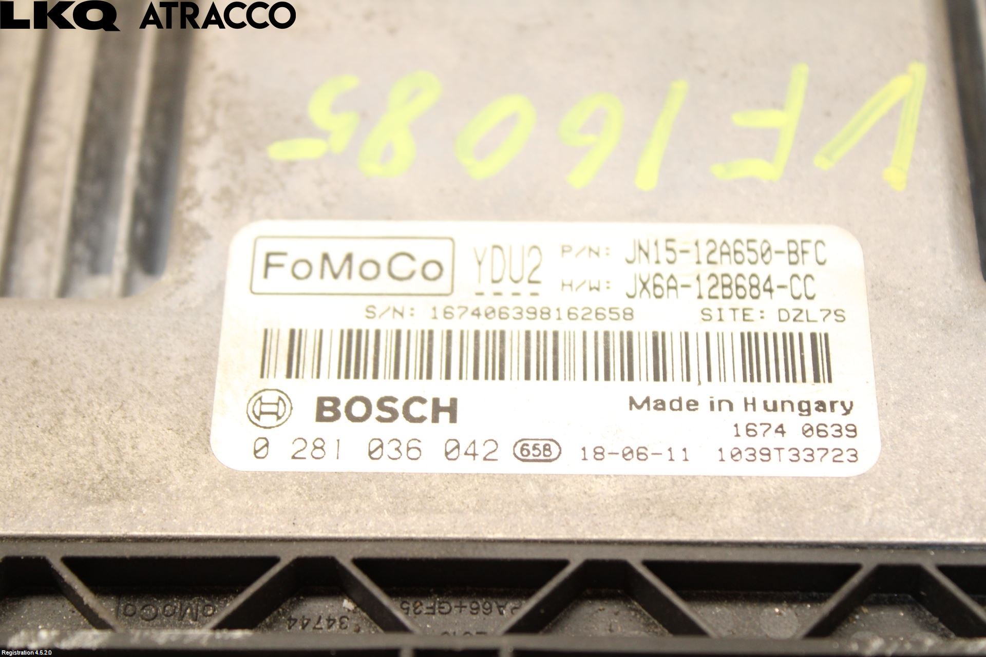 Ford ECOSPORT 17- Styreenhet Innsprøytning