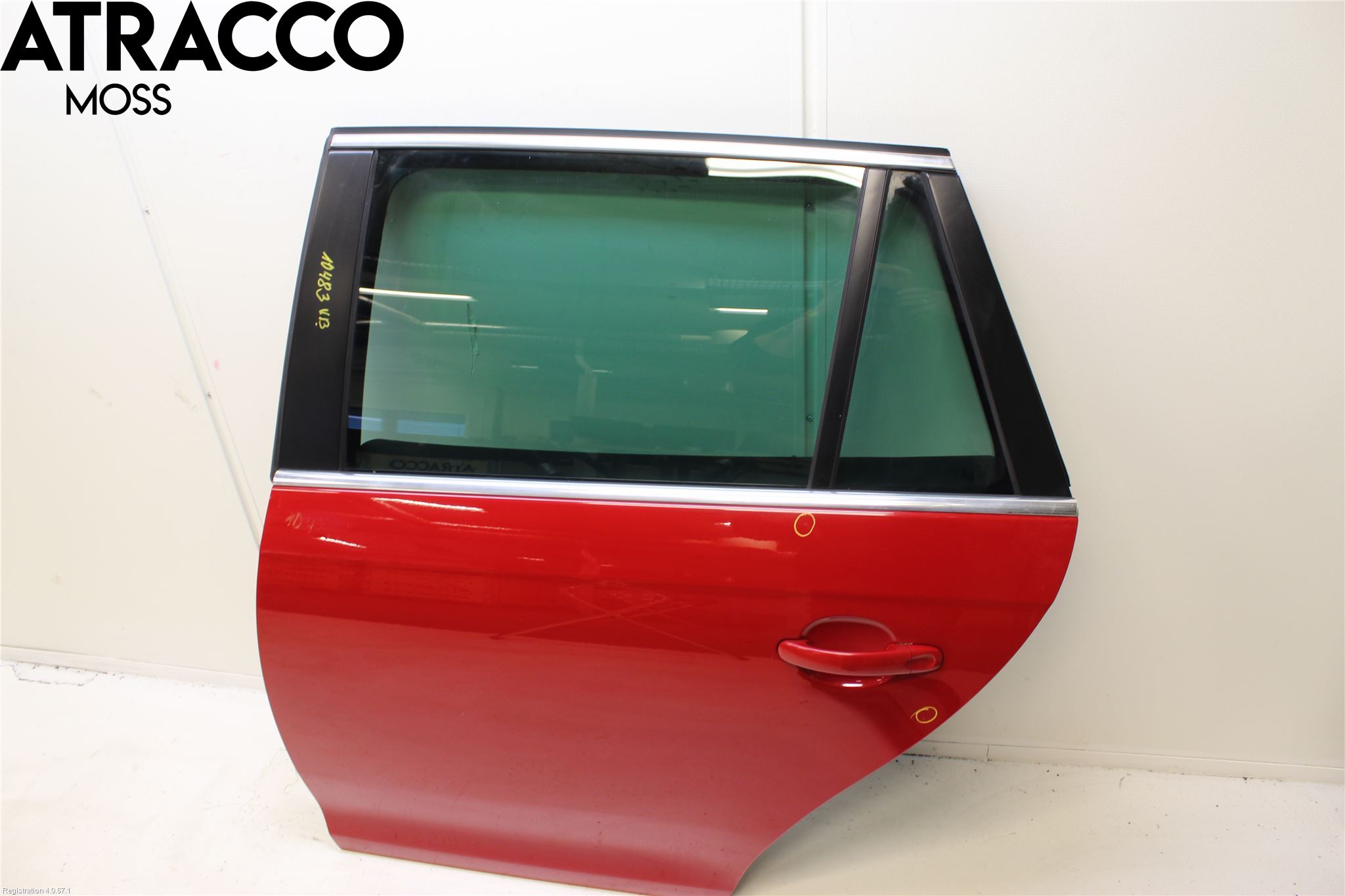 Volkswagen VW GOLF VI 09-13 Dørrute Bak Venstre 4Dørs