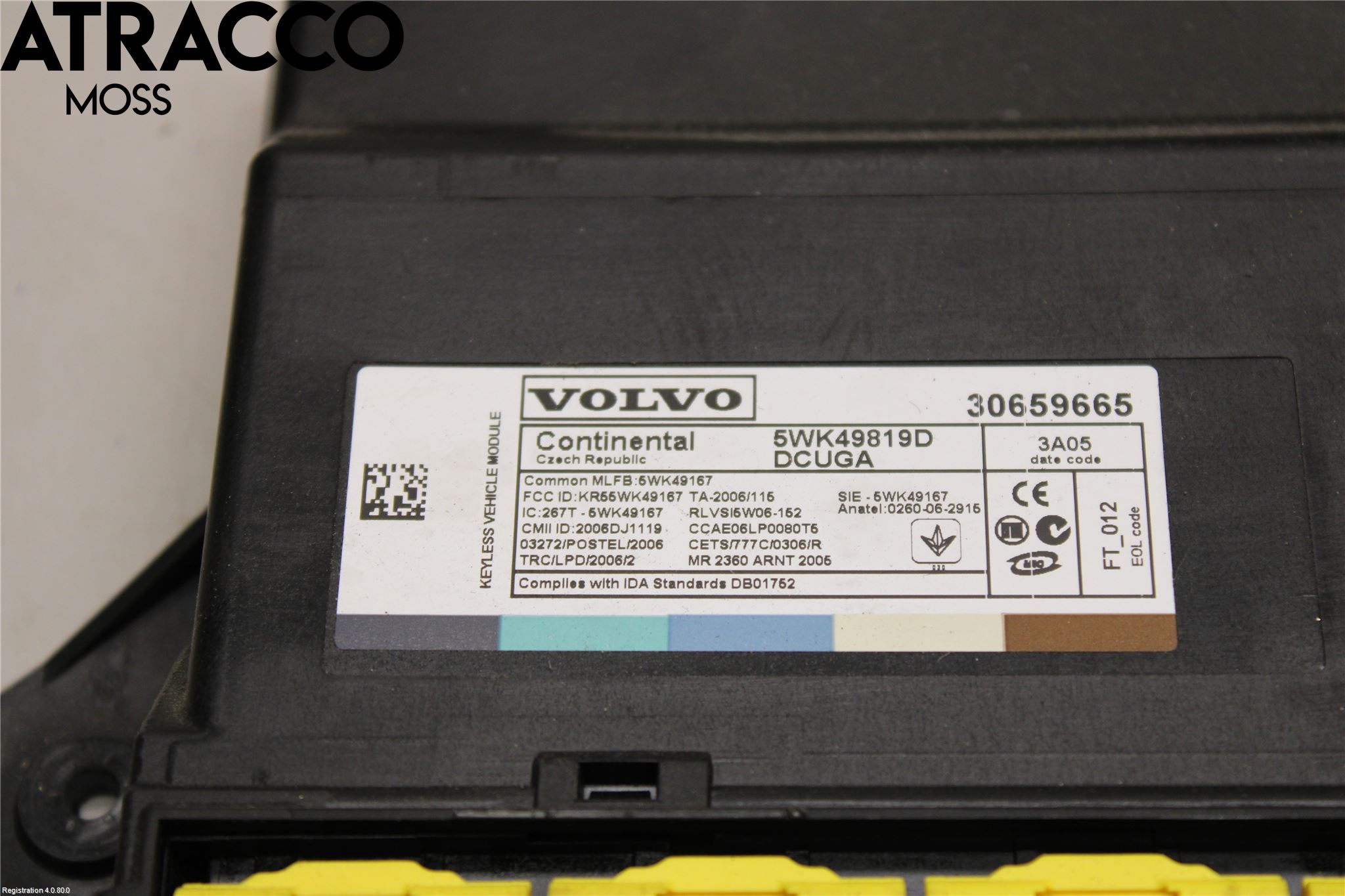 Volvo V70 08-13 Styrenhet Nyckellös System