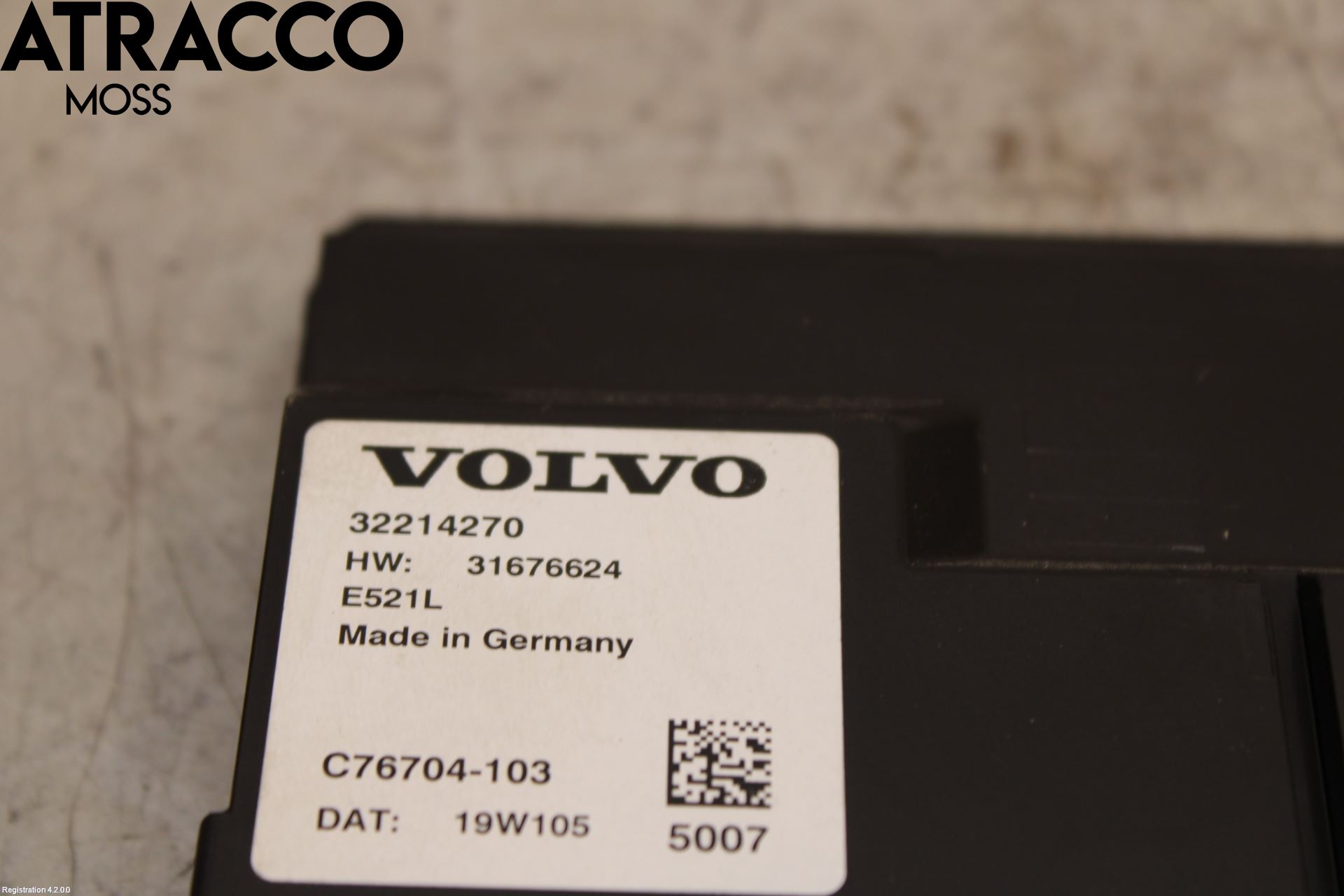 Volvo XC60 18- Styreenhet Bakluke