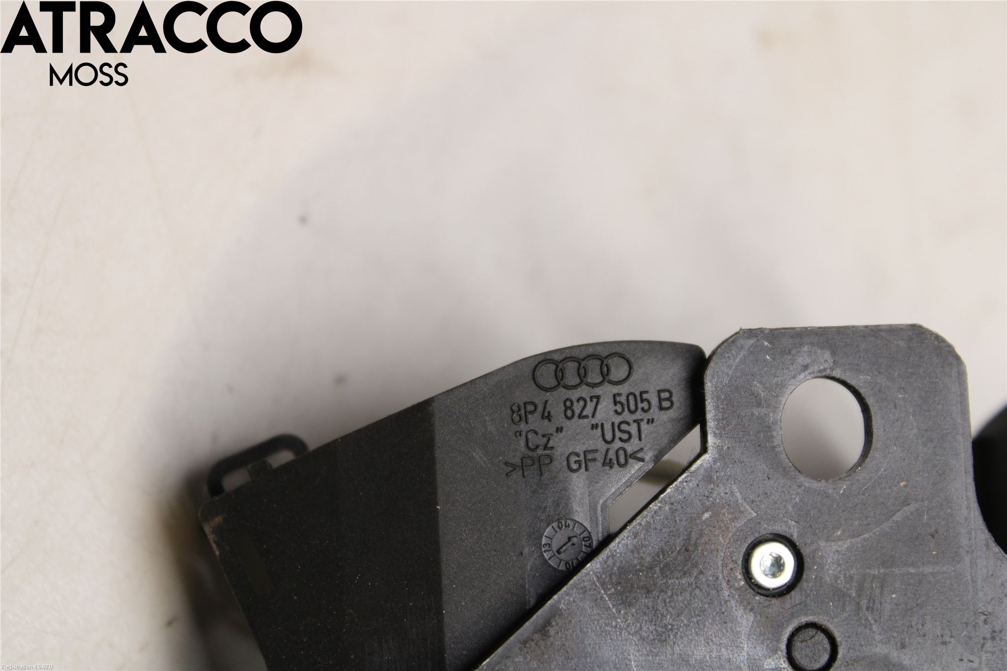 Audi A4/S4 05-07 Bakluke-Lokk Låsekasse