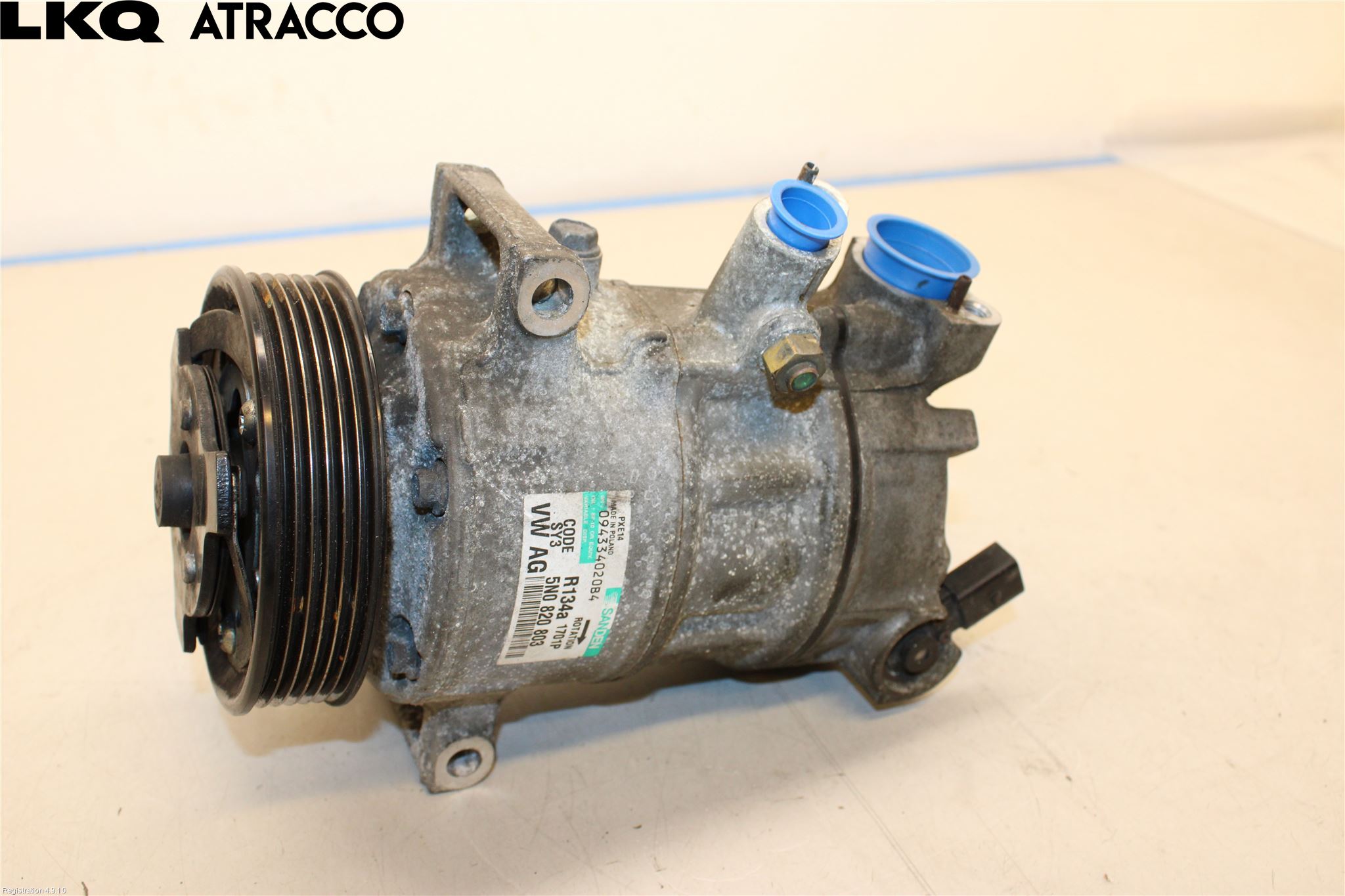 Audi A3/S3 05-13 Varme Ac Kompressor