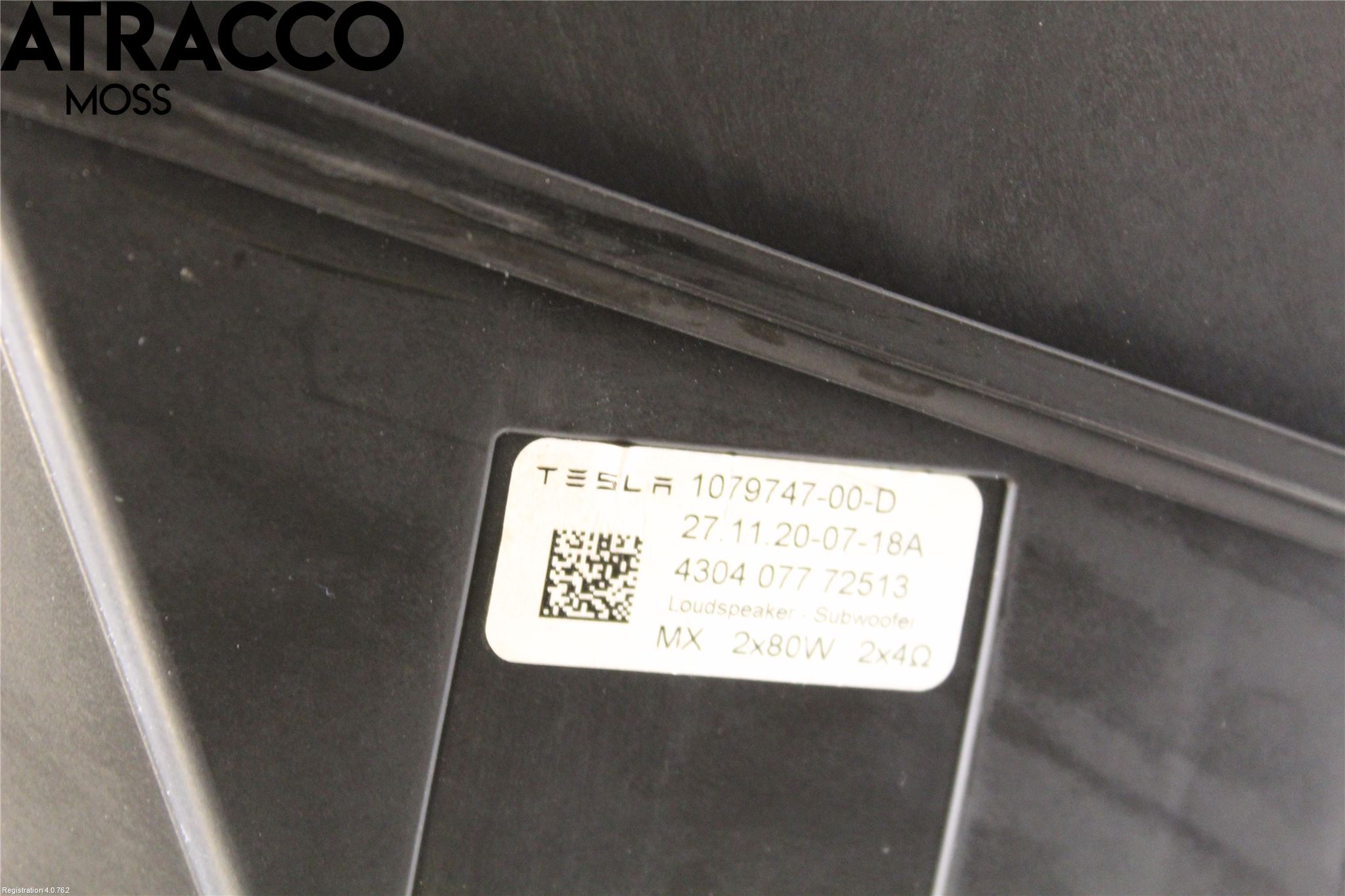 Tesla MODEL 3 17- Innr Høyttaler