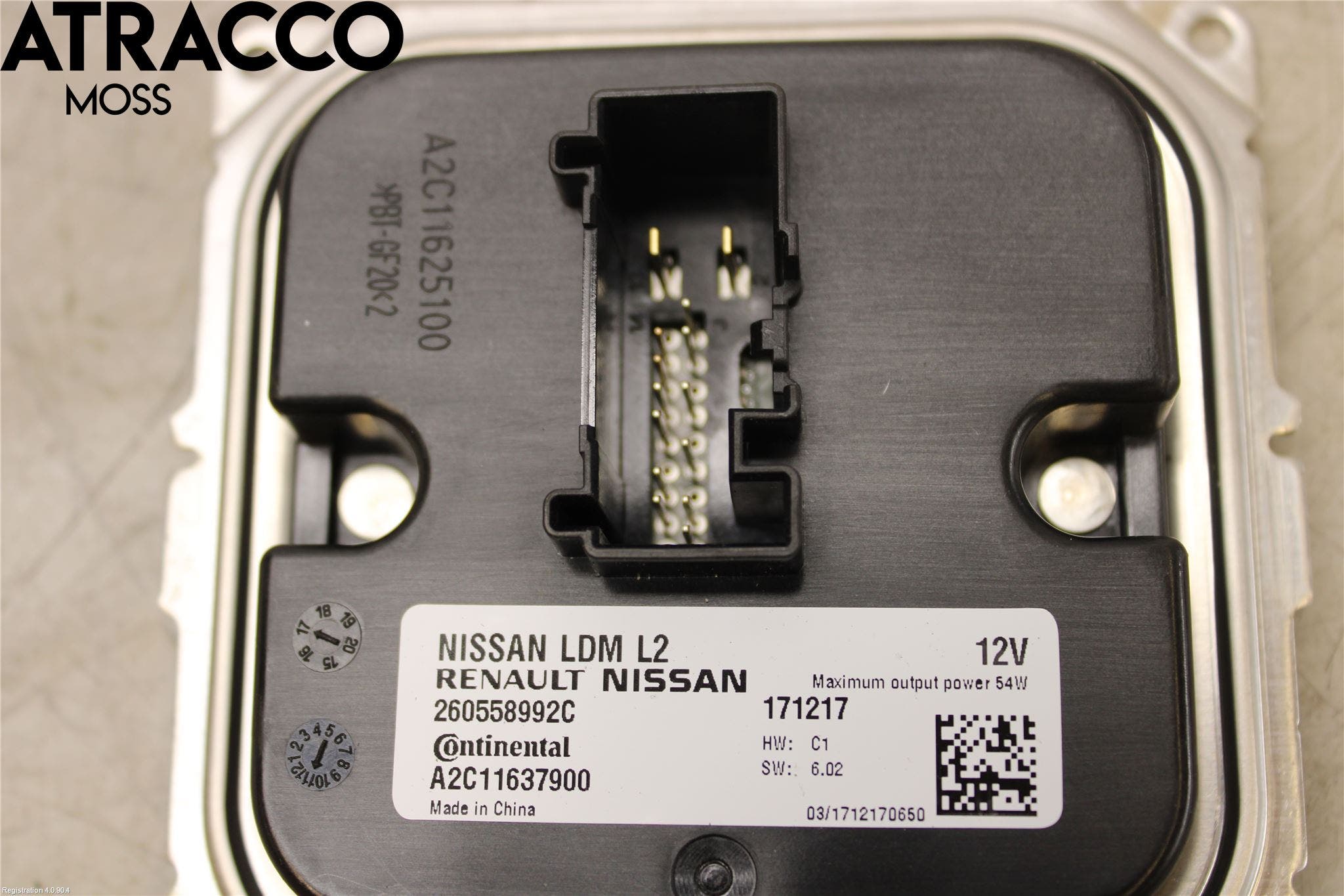 Nissan LEAF 18- Styreenhet Xenon