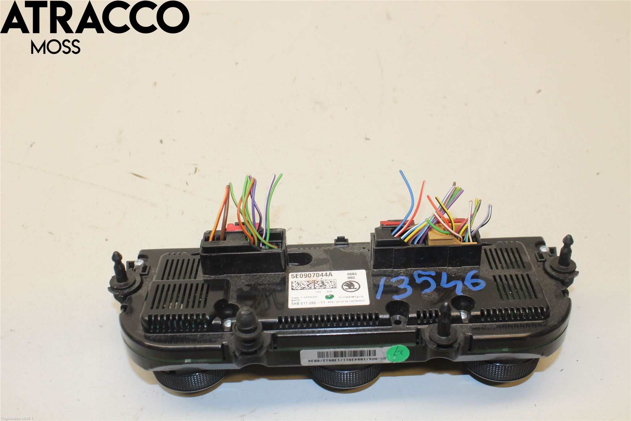 Skoda OCTAVIA (5E) 13-20 Varme Ac Betjening-Display