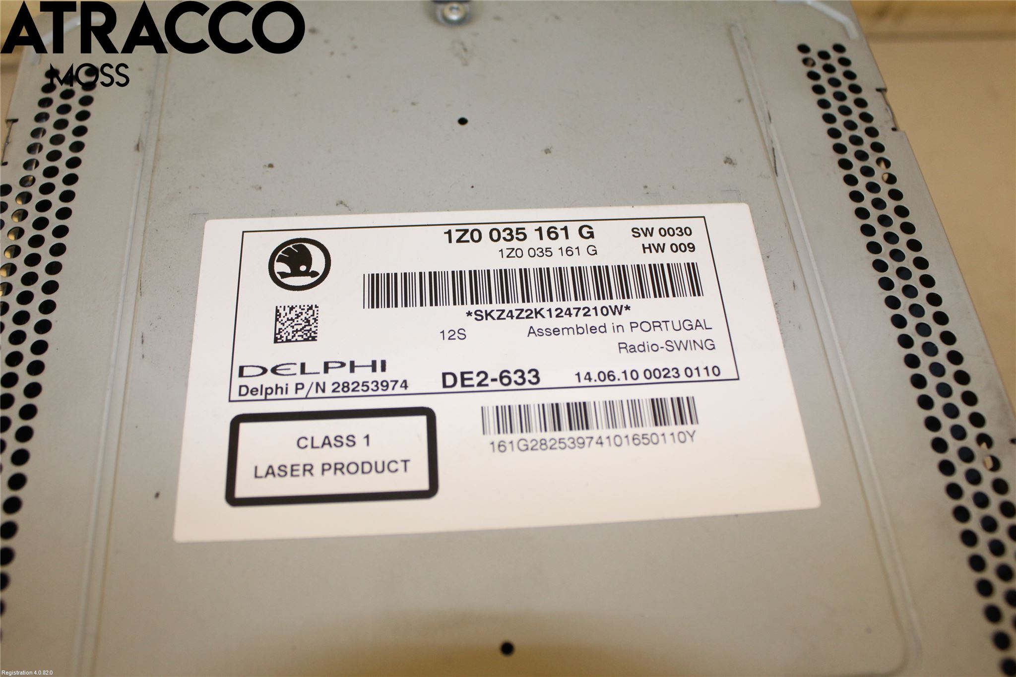 Skoda OCTAVIA (1Z) 05-13 Stereo Radio Med Cd