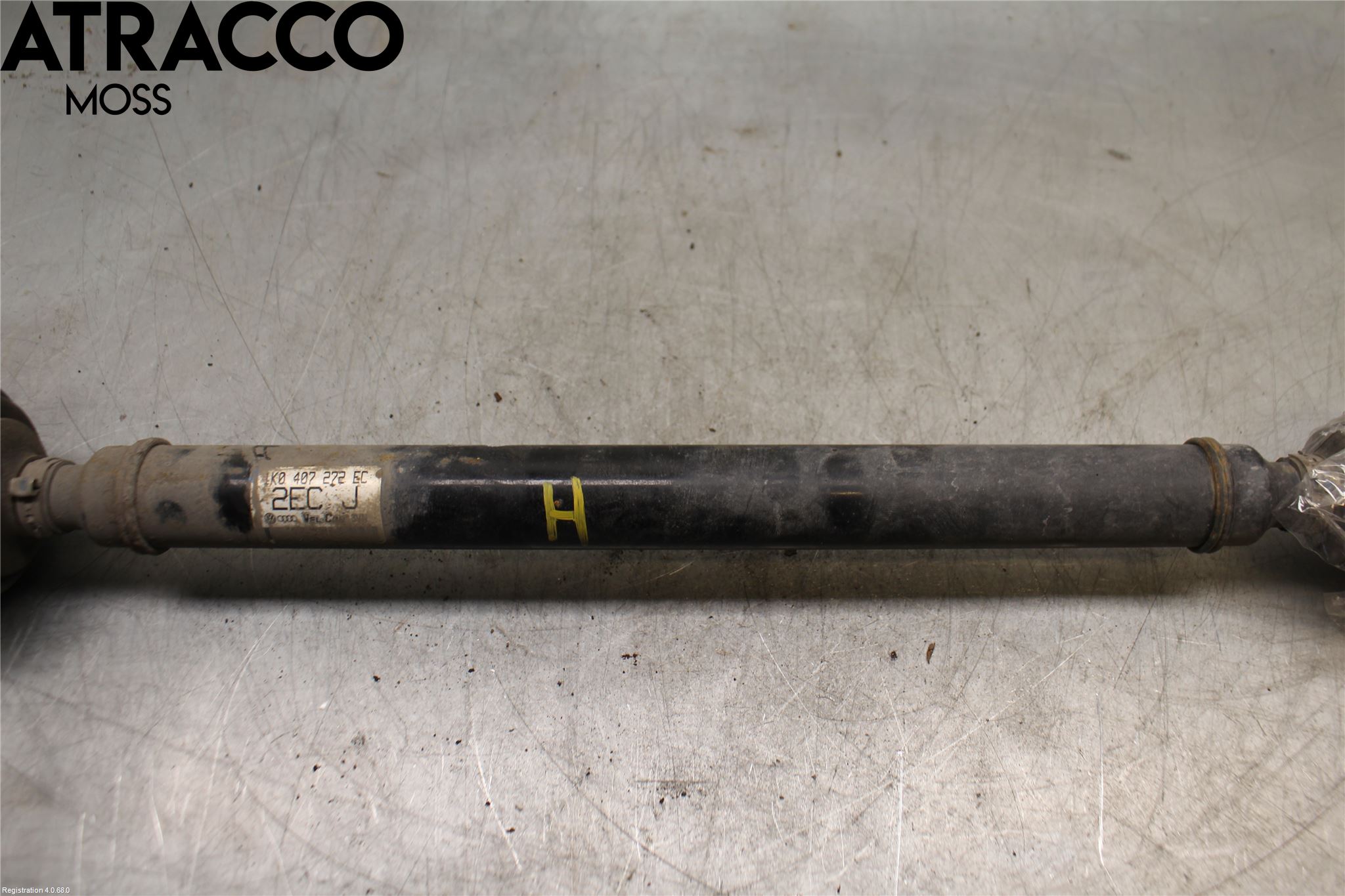 Volkswagen VW GOLF VI 09-13 Drivaksel Foran Kompl Høyre