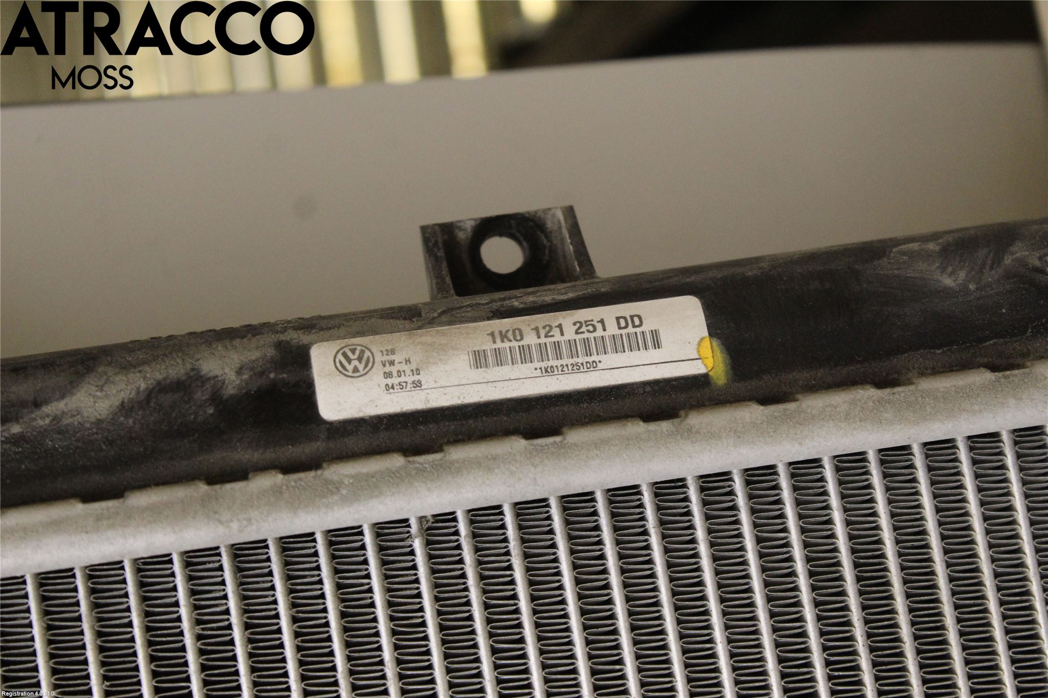 Volkswagen VW GOLF VI 09-13 Radiator Manuell