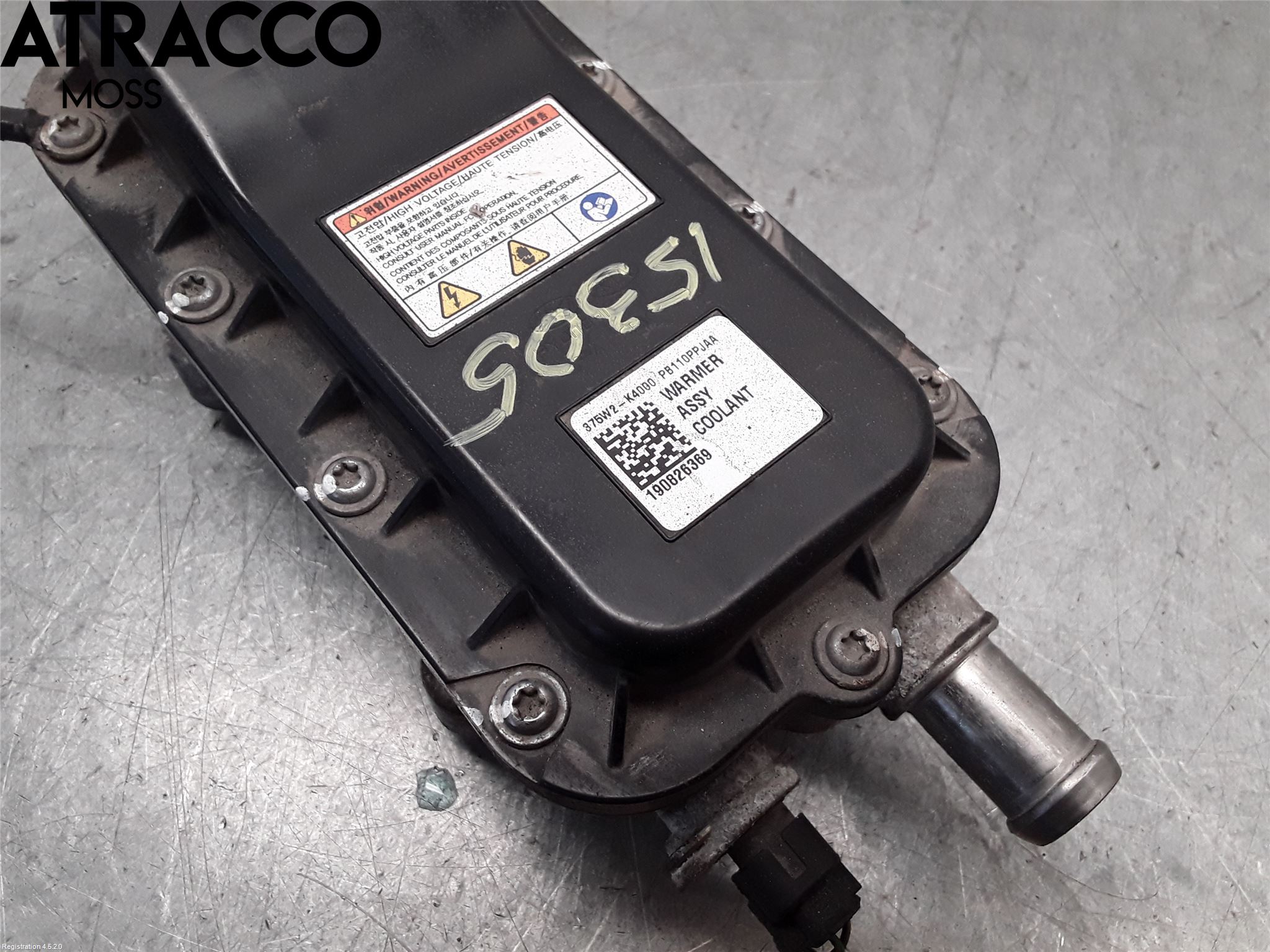 Hyundai KONA/ELECTRIC OS 18-23 Varmeapparat Register Komplett