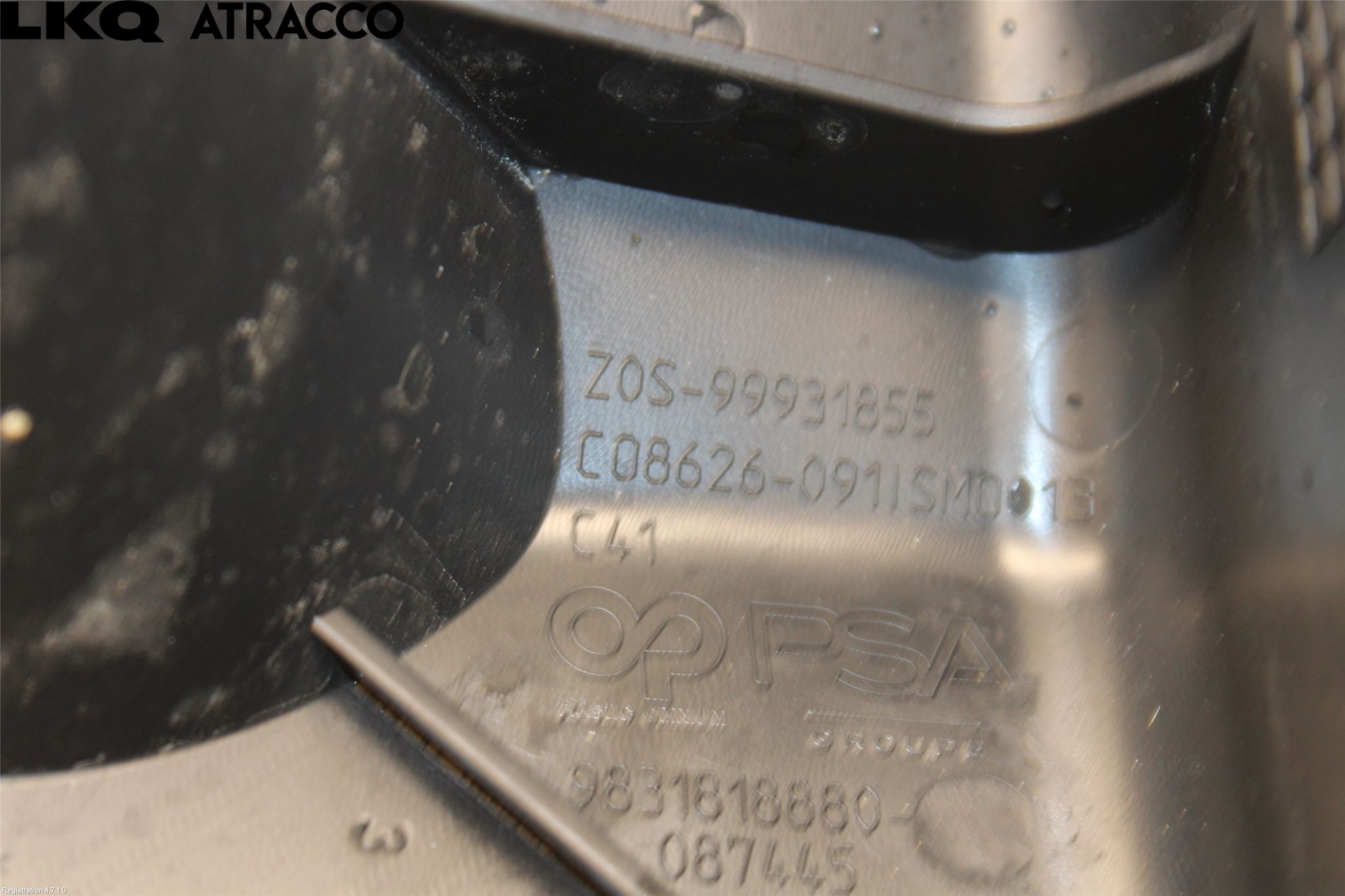 Citroen C4/E-C4 C4X/E-C4X III 21- Støtfangerfeste Bak Høyre