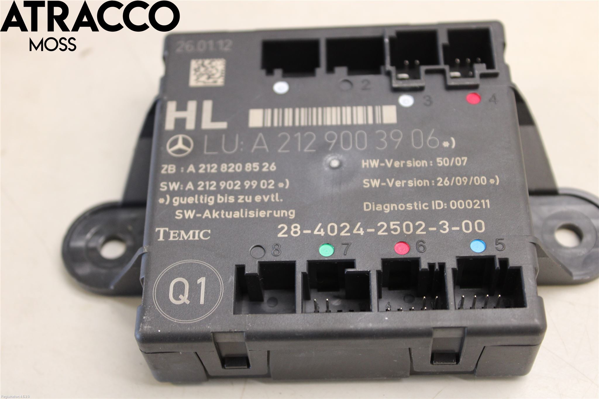 Mercedes-Benz MB C-KLASS (W204) 07-15 Styreenhet Dør