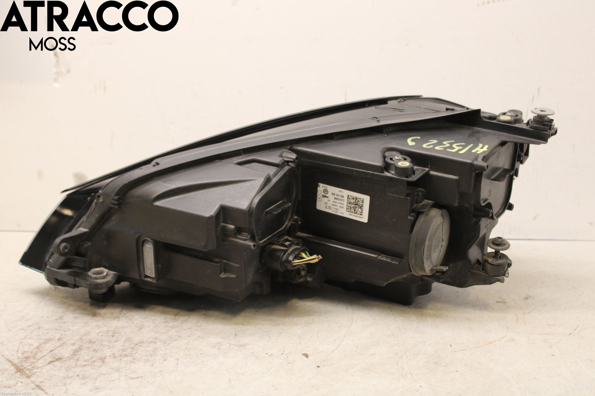 Volkswagen VW GOLF / E-GOLF VII 13-20 Frontlykt Høyre