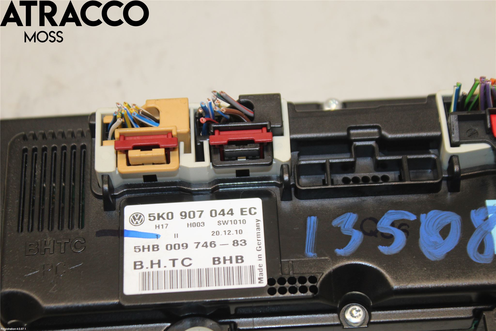 Volkswagen VW TIGUAN 07-16 Varme Ac Betjening-Display