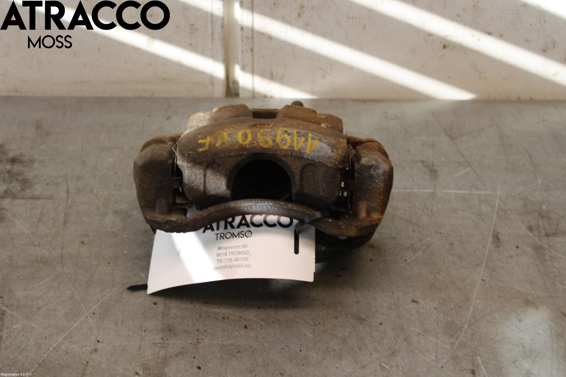 Kia CEED 12-18 Bremsecaliper Foran Venstre