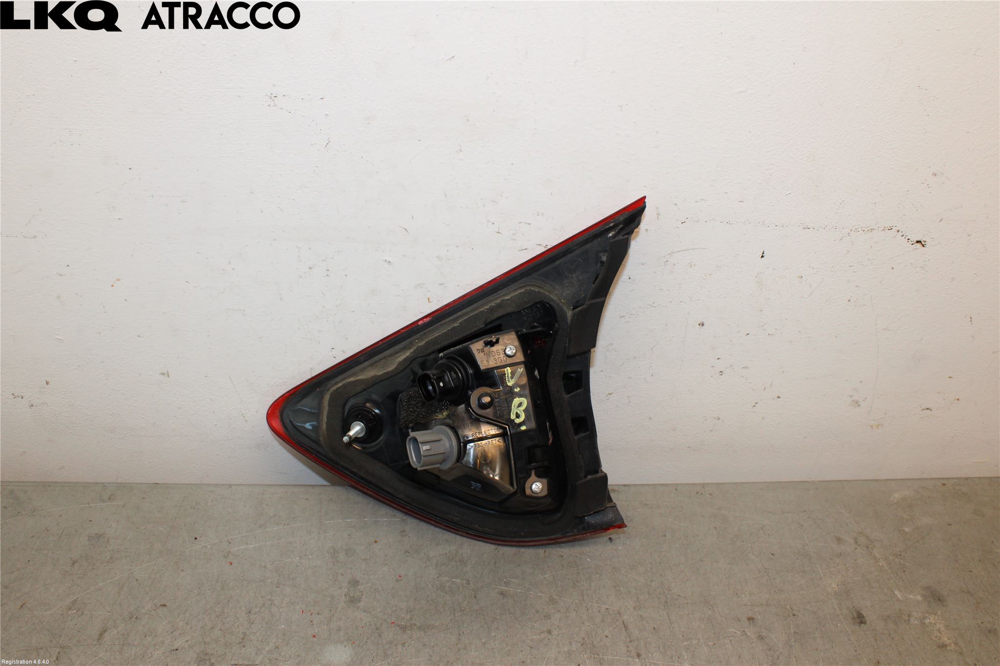 Mazda CX-5 12-17 Baklykt Venstre  På Luke(Indre