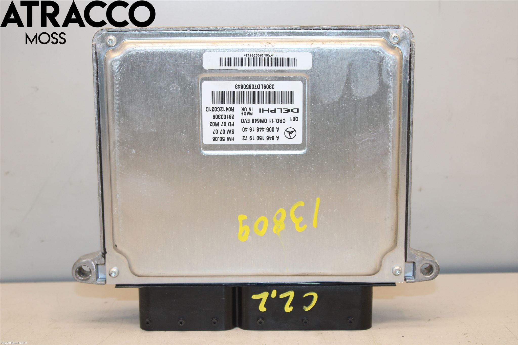 Mercedes-Benz MB C-KLASS (W204) 07-15 Styreenhet Innsprøytning