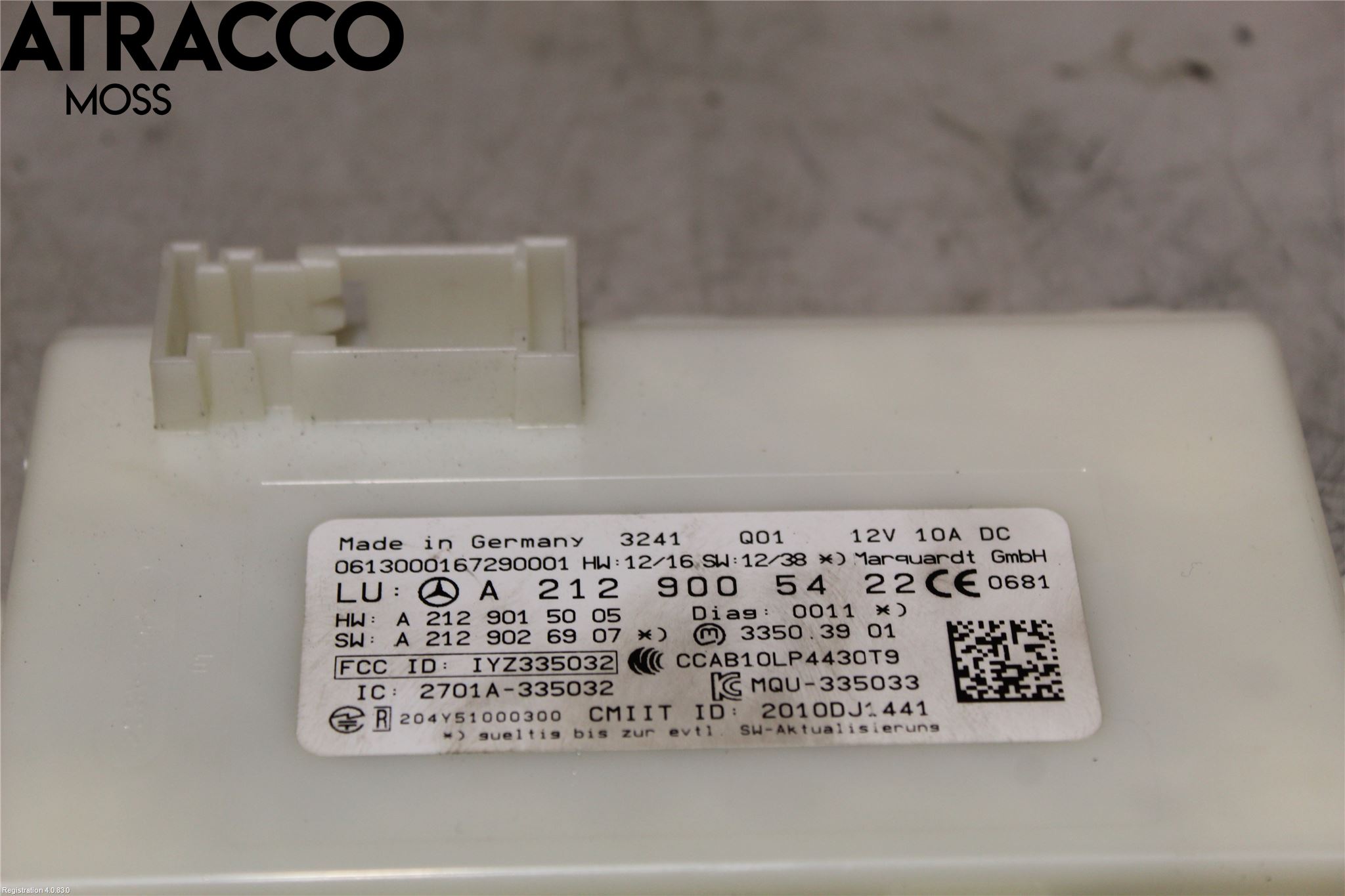 Mercedes-Benz MB E-KLASS (W212) 09-16 Styreenhet Øvrig