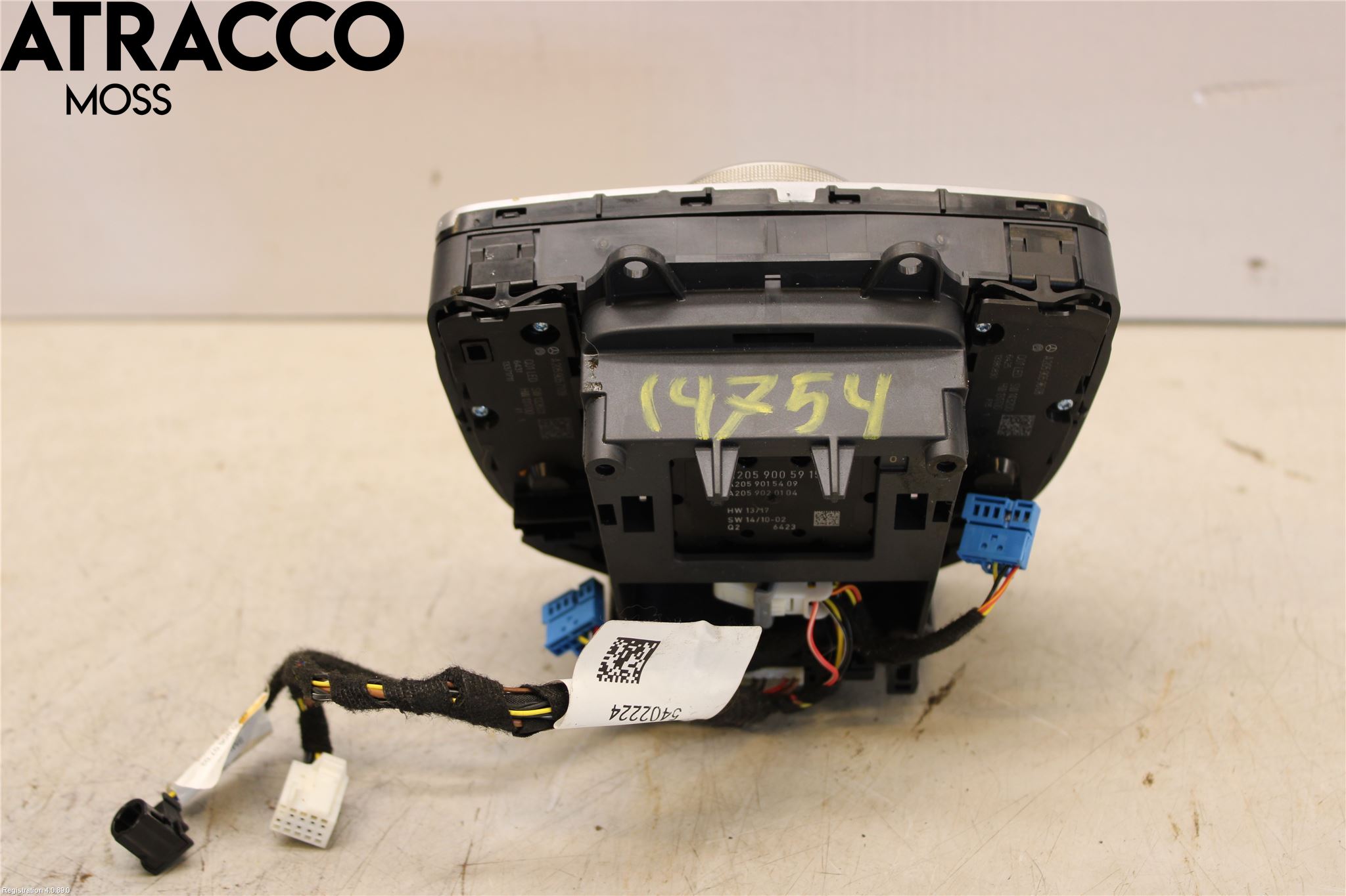 Mercedes-Benz MB C-KLASS (W205) 14-21 Bryter Multifunksjon