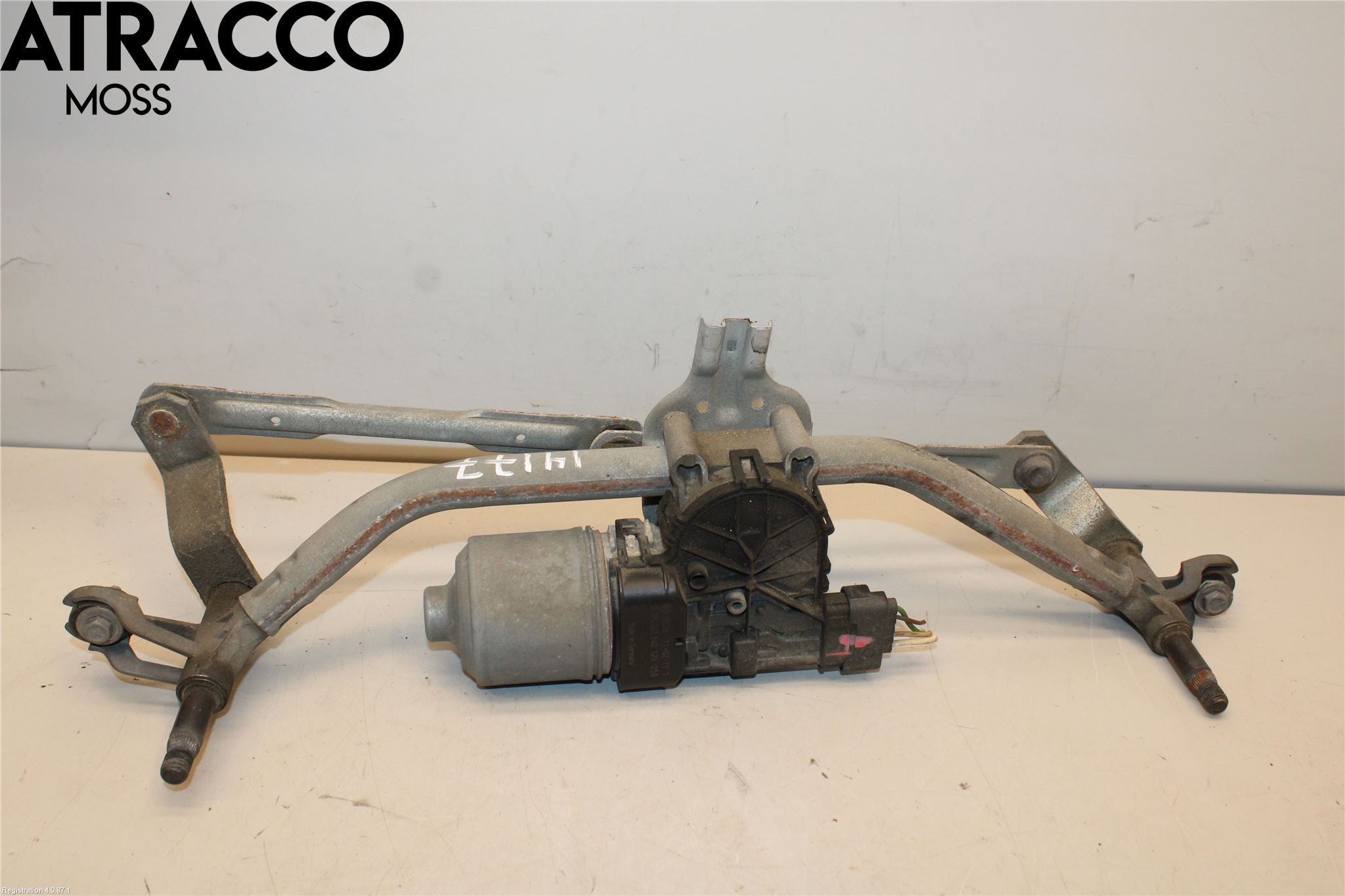 Peugeot 207 Viskermotor Frontrute