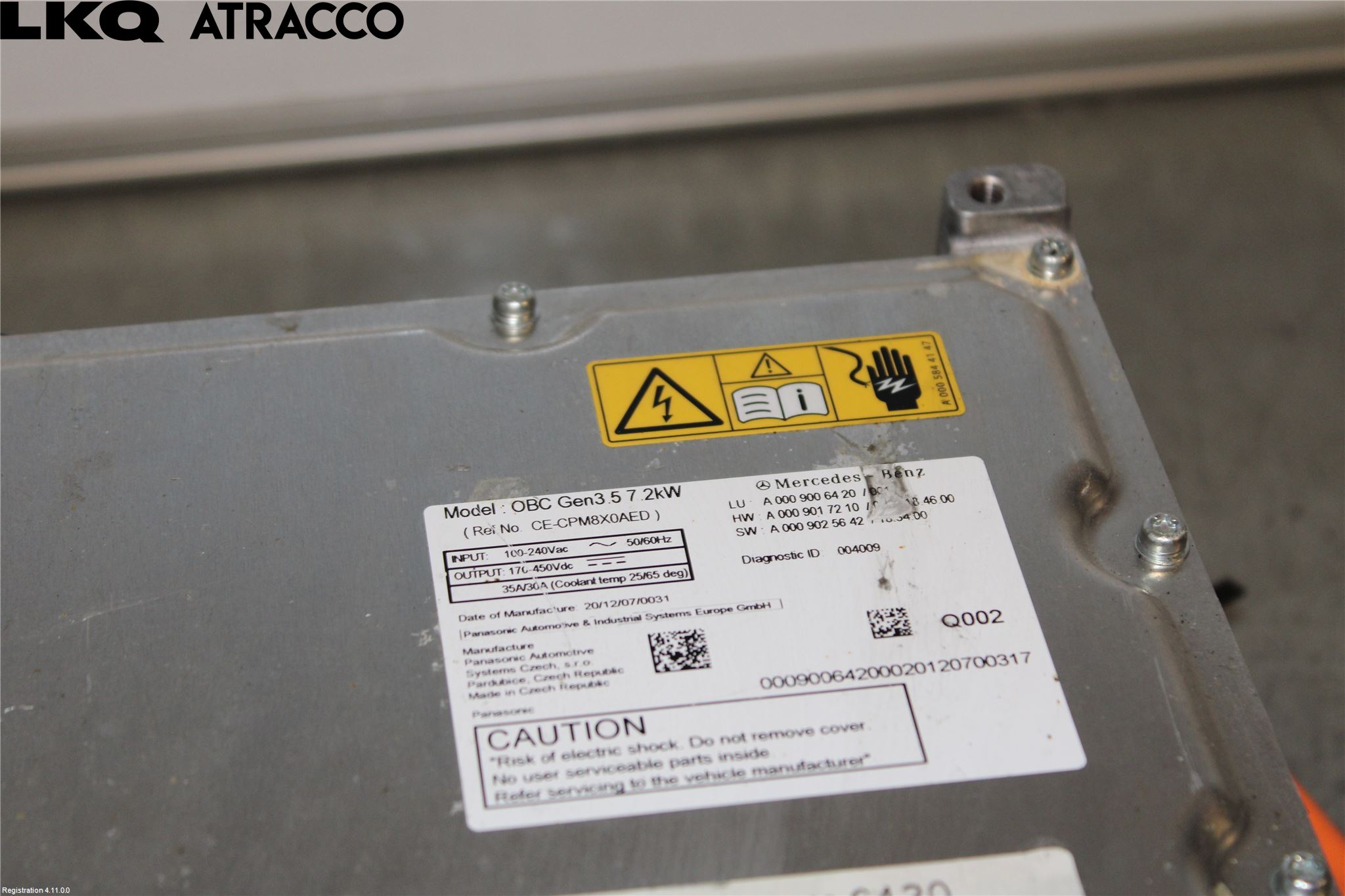 Mercedes-Benz MB E-KLASS (W213) 16-23 Batterilader Hybrid