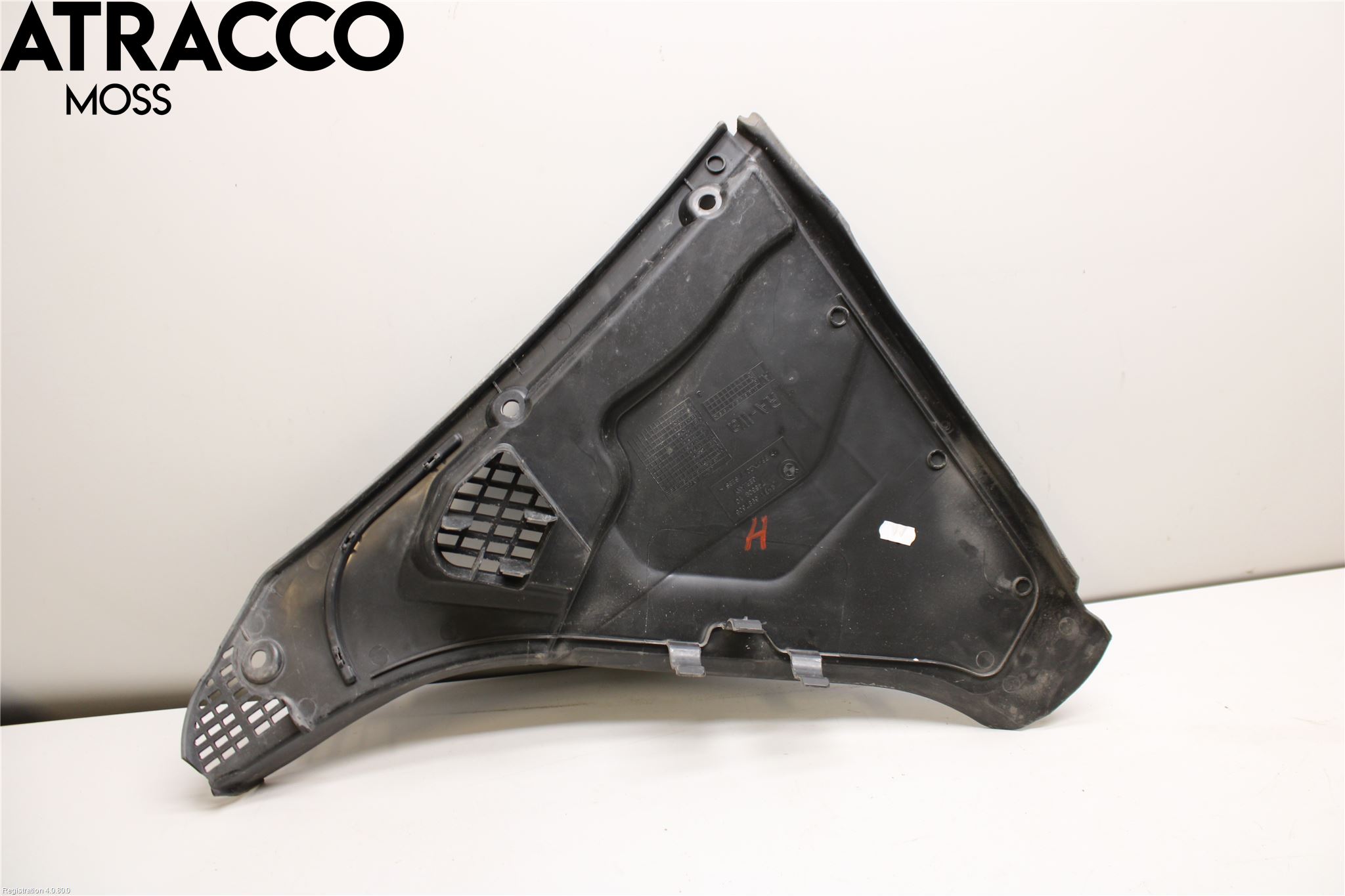 BMW 5 F10/F11/F18 09-17 Visker Deksel-Grill-Under Frr