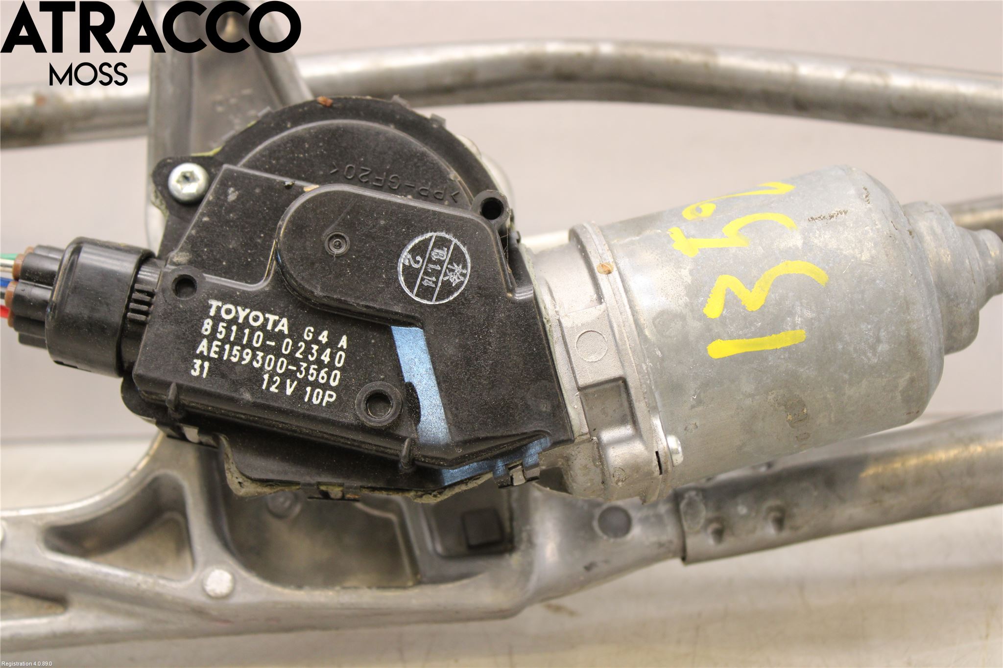 Toyota AURIS 13-19 Viskermotor Frontrute