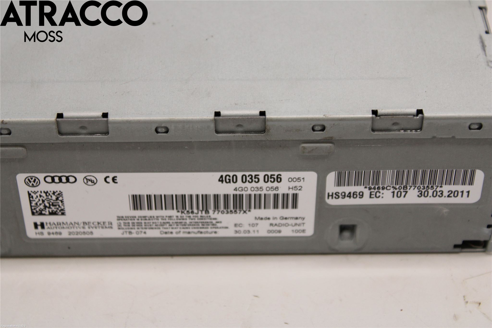 Audi A6/S6     05-11 Stereo Radio