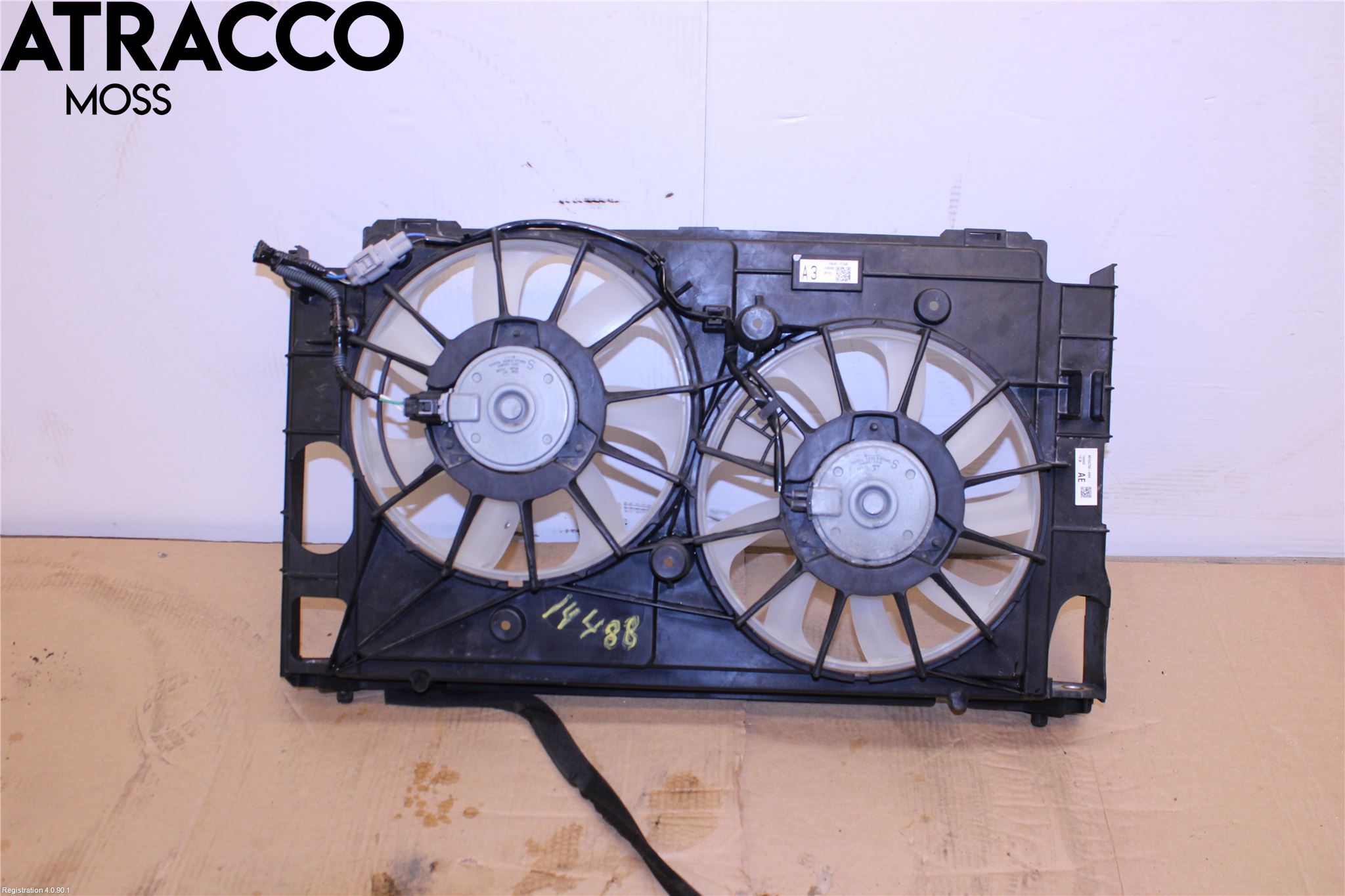 Toyota AURIS 13-19 Kjølevifte Elektrisk