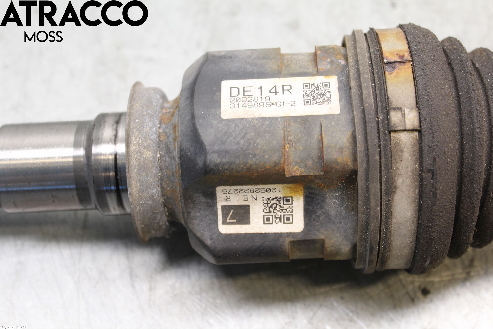 Toyota PRIUS+ ZVW40 12-20 Drivaksel Foran Kompl Høyre