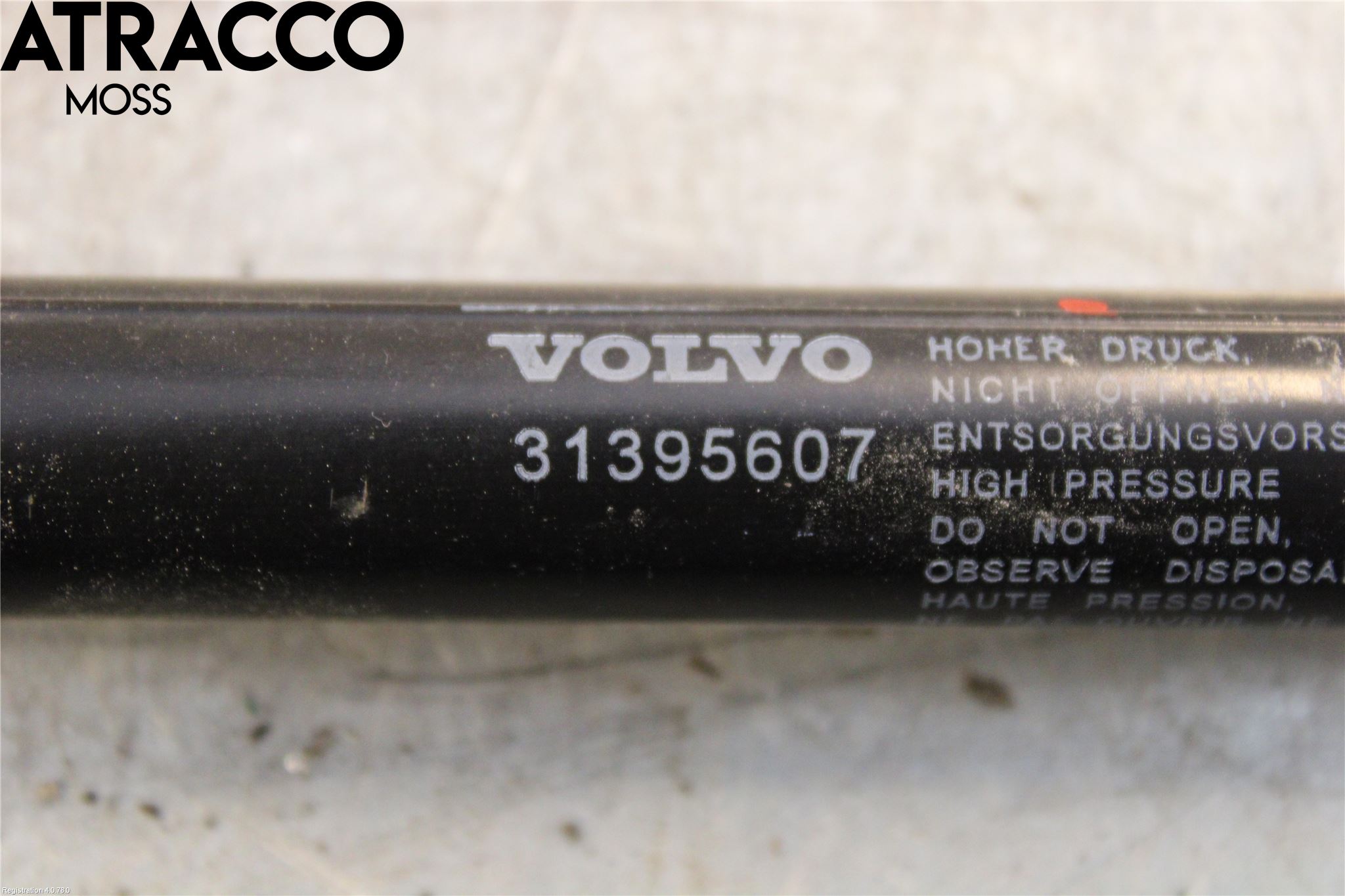 Volvo V40 12-19 Bakluke Demper-Gassfjær