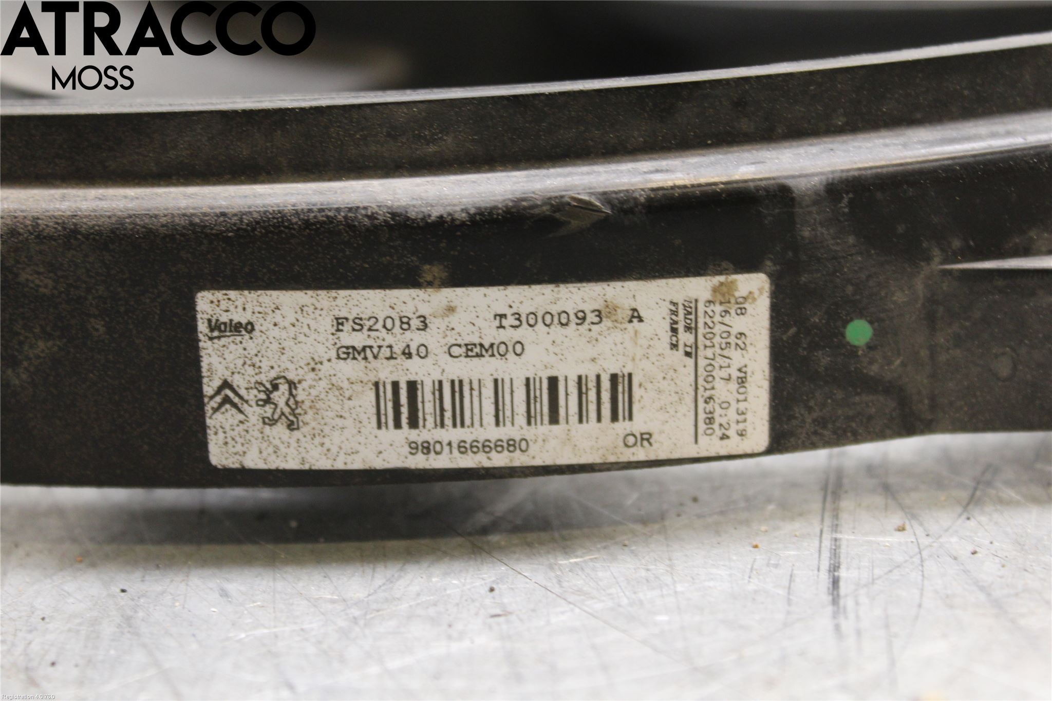 Peugeot 2008 13-20 Kjølevifte Elektrisk