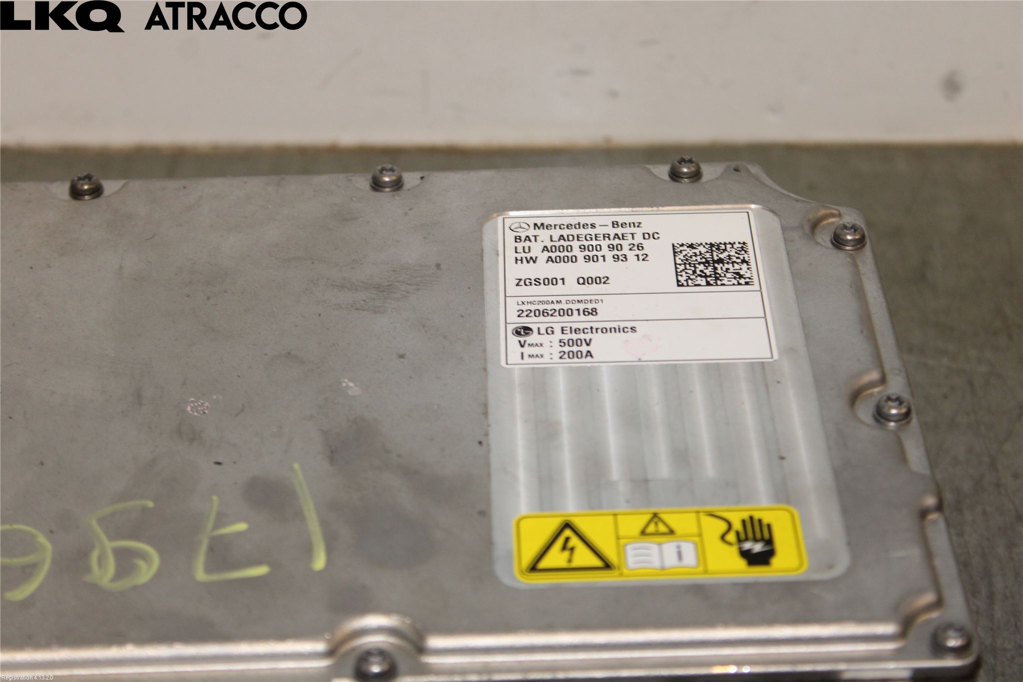 Mercedes-Benz MB EQC (N293) 20- Batterilader Hybrid