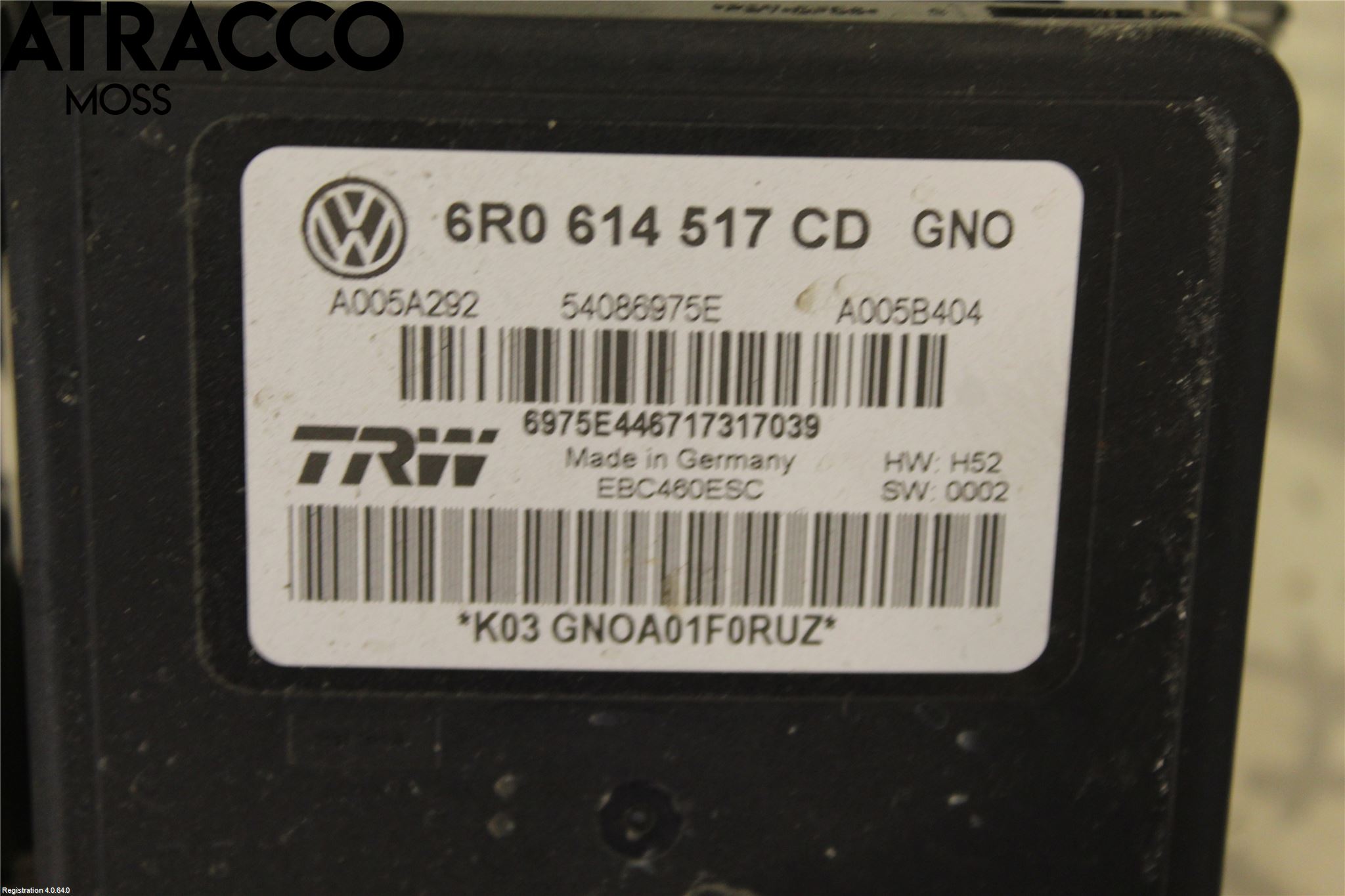 Skoda RAPID Abs Hydraulikkaggregat