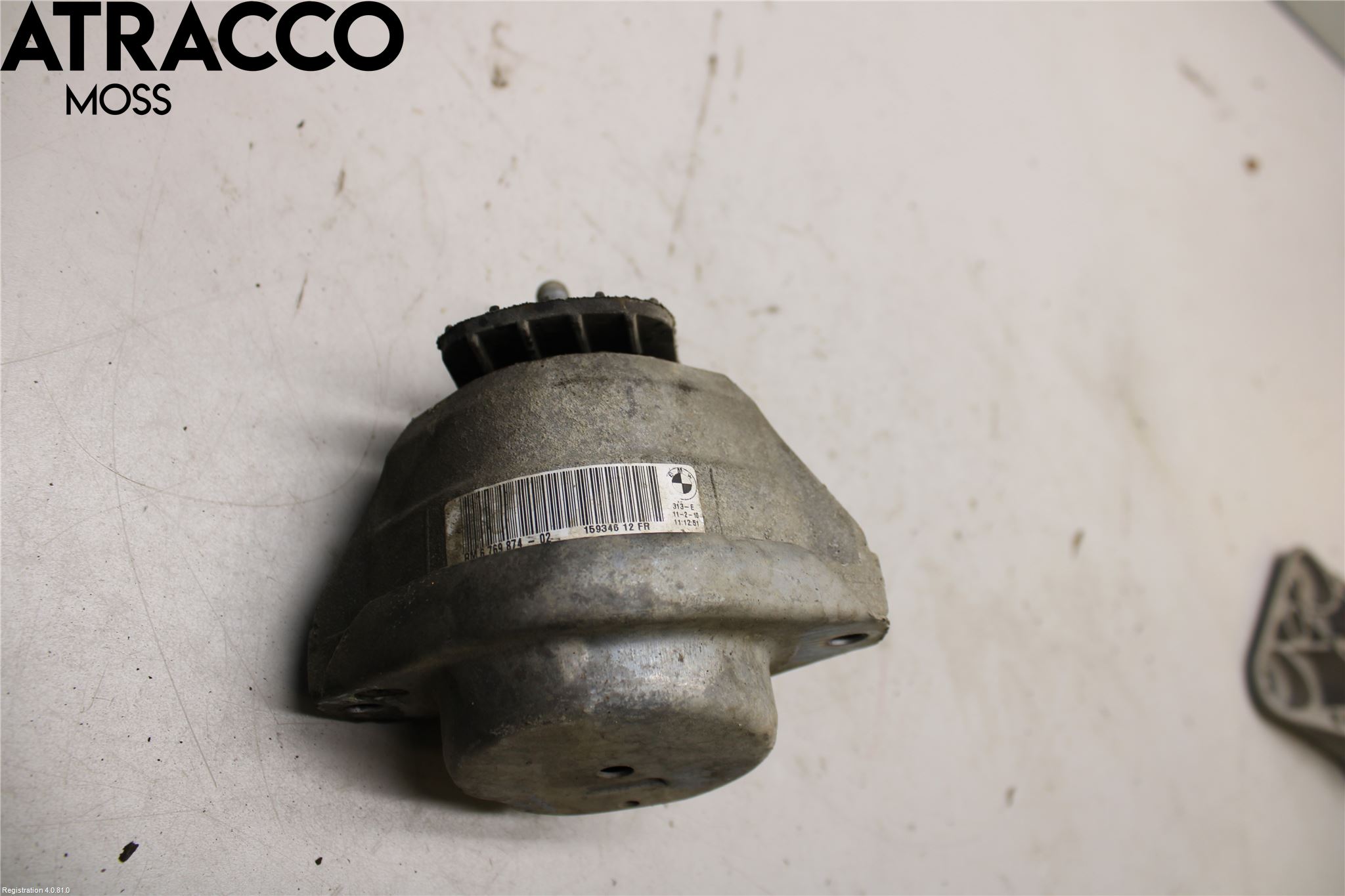 BMW 5 E60/61 Sed/Tou 02-10 Motor Feste Gummi