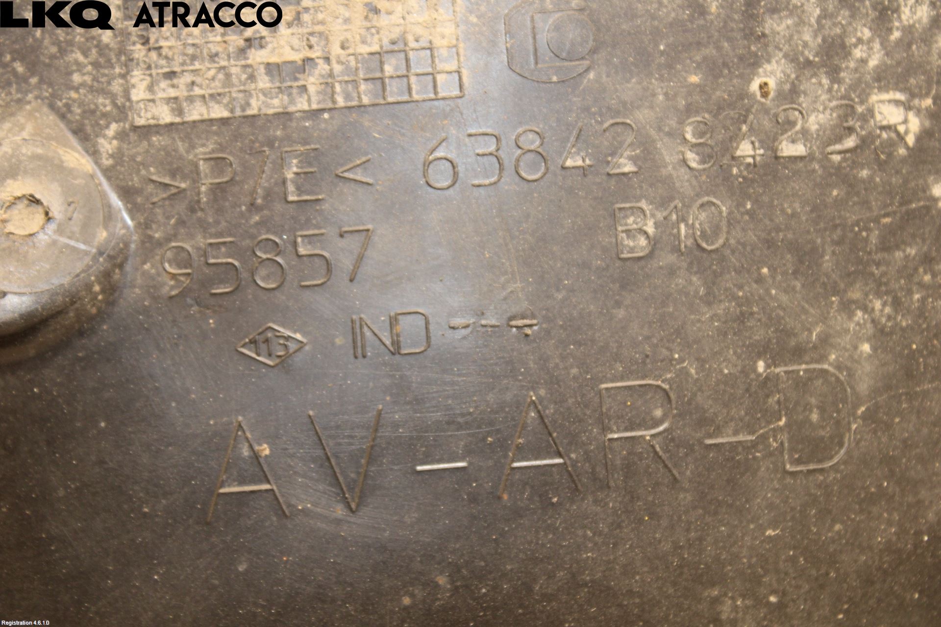 Renault ZOE/E-TECH 13- Skjerm Indre