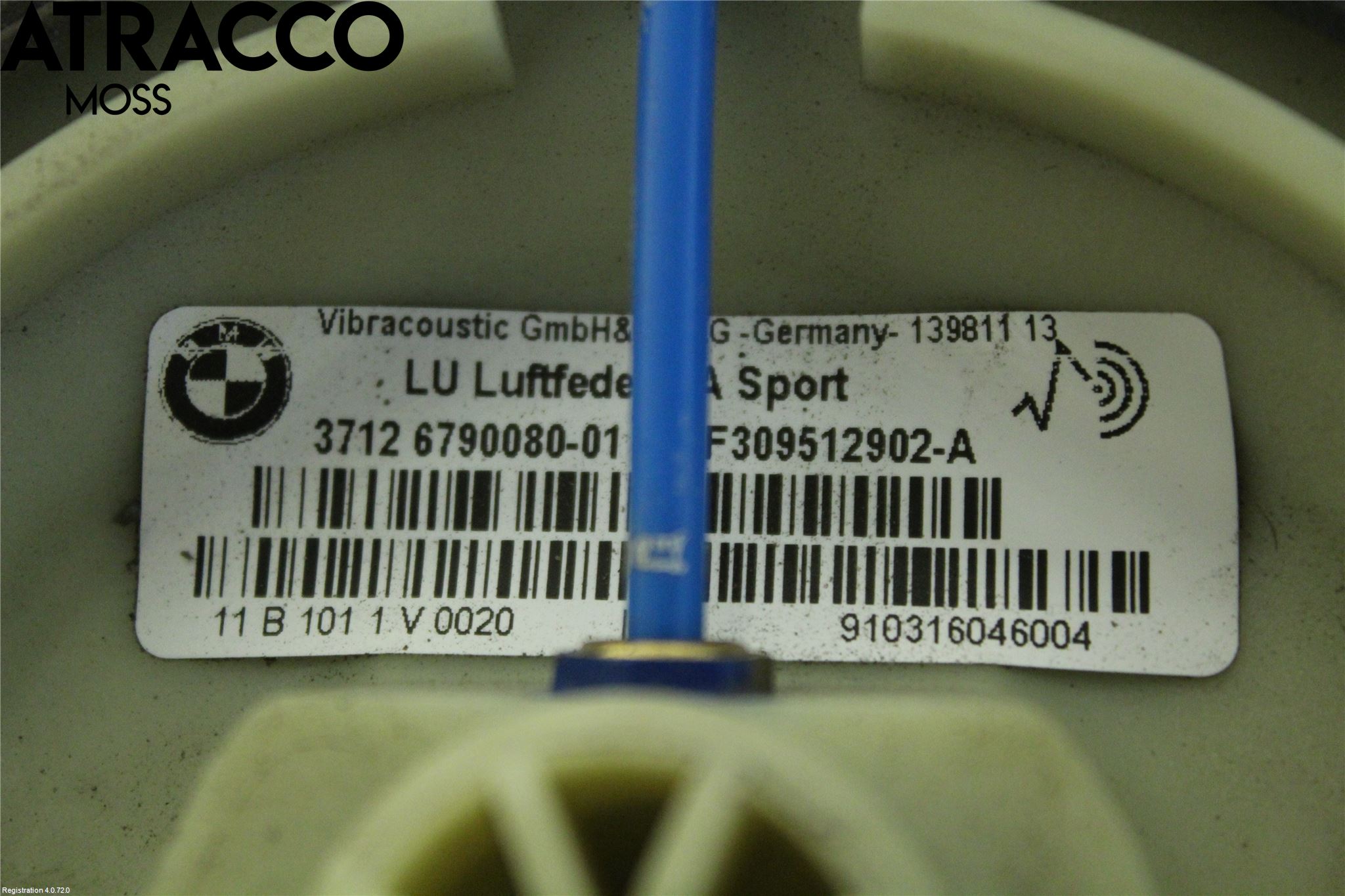 BMW X5 E70 07-13 Nivåreg Belg - Luftpute