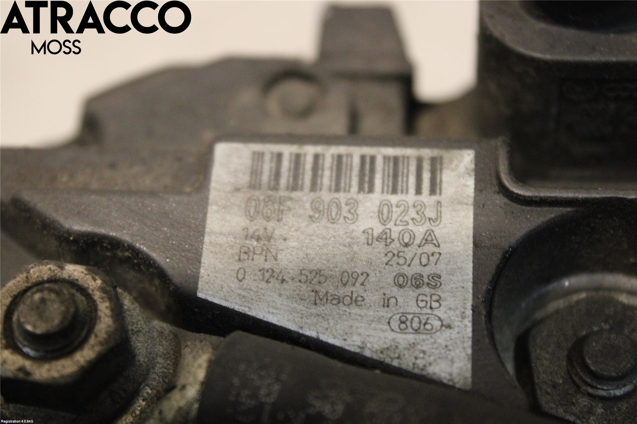 Audi A4/S4 05-07 Dynamo