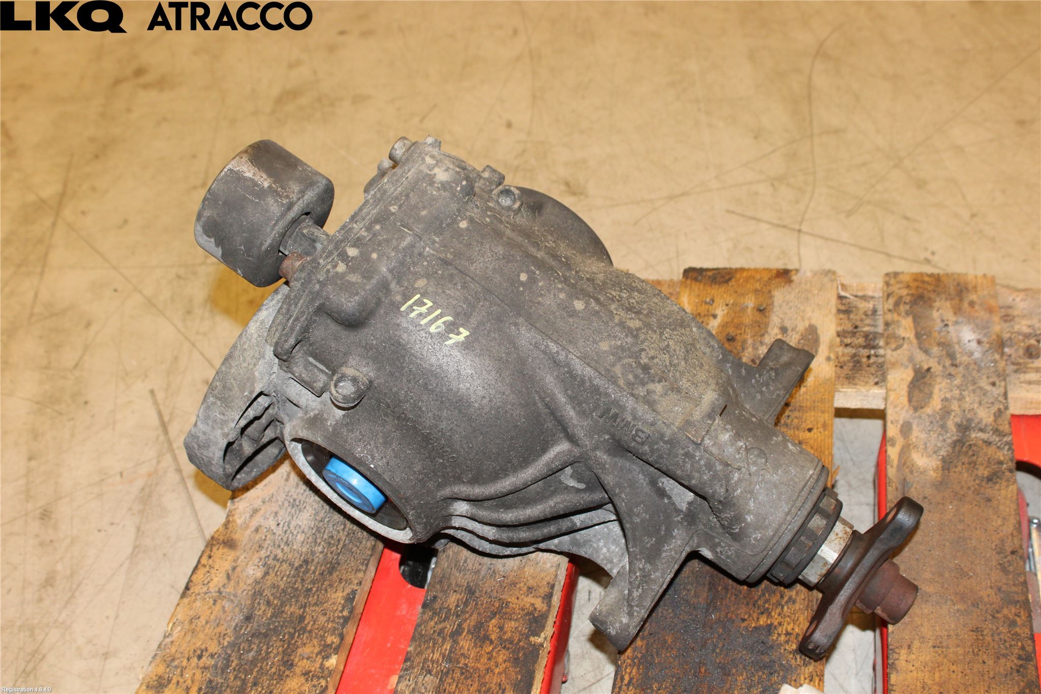 BMW 7 F01/02/03/04 09-15 Bakaksel Kardang Bak -Diff