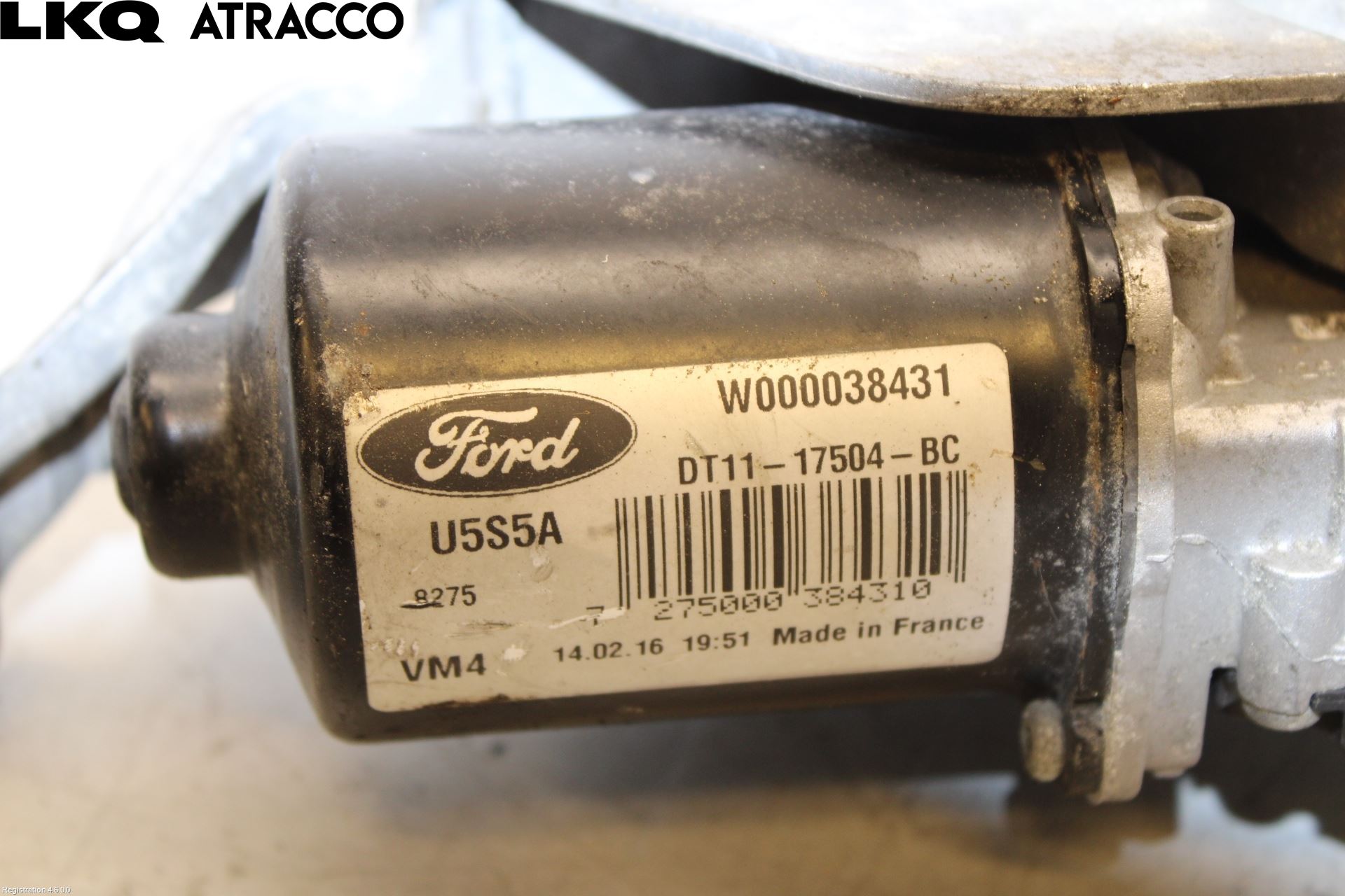 Ford TRANSIT/TOURNEO CONNECT 13-22 Viskermotor Frontrute