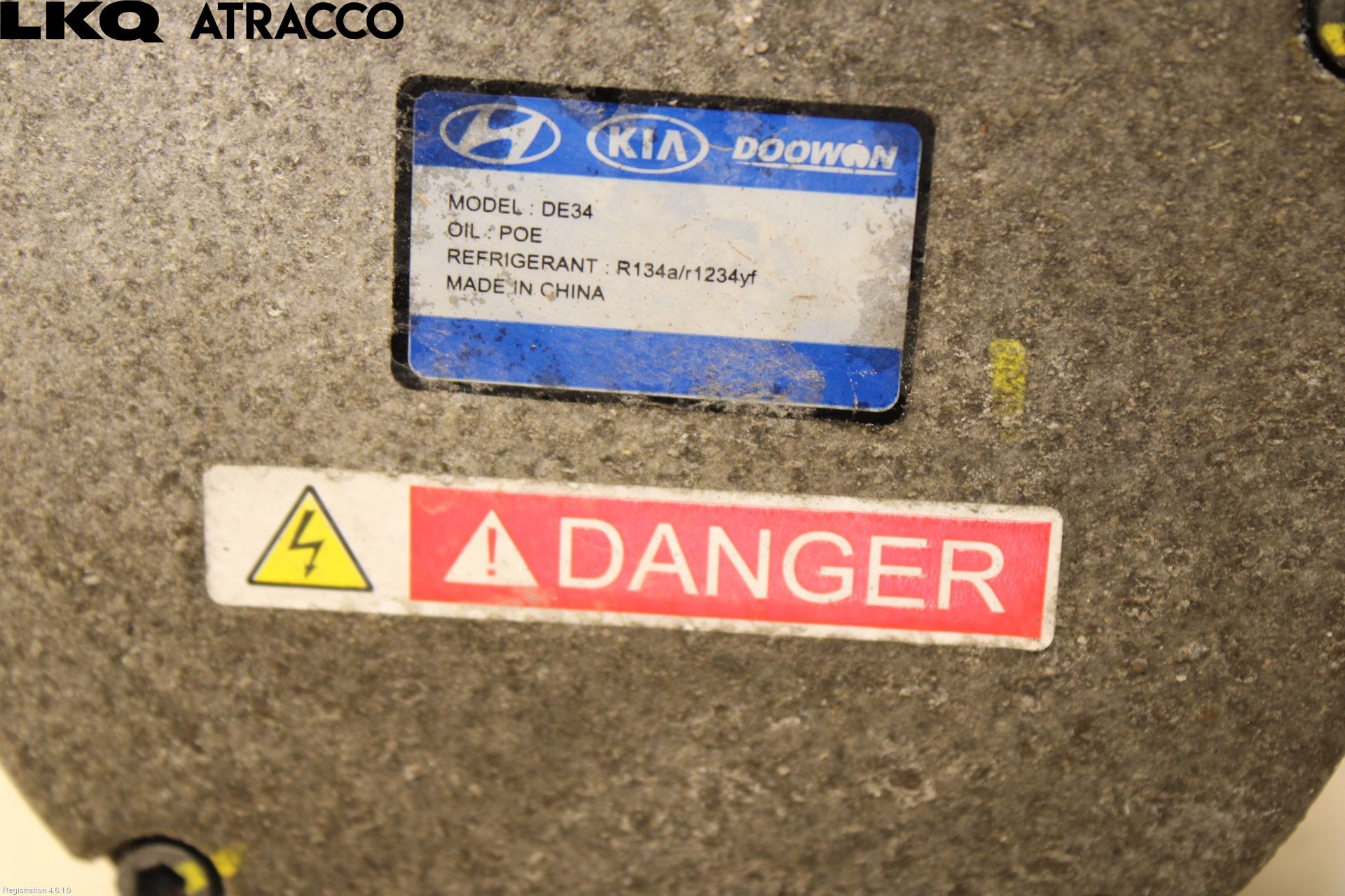 Kia SOUL 09- Varme Ac Kompressor