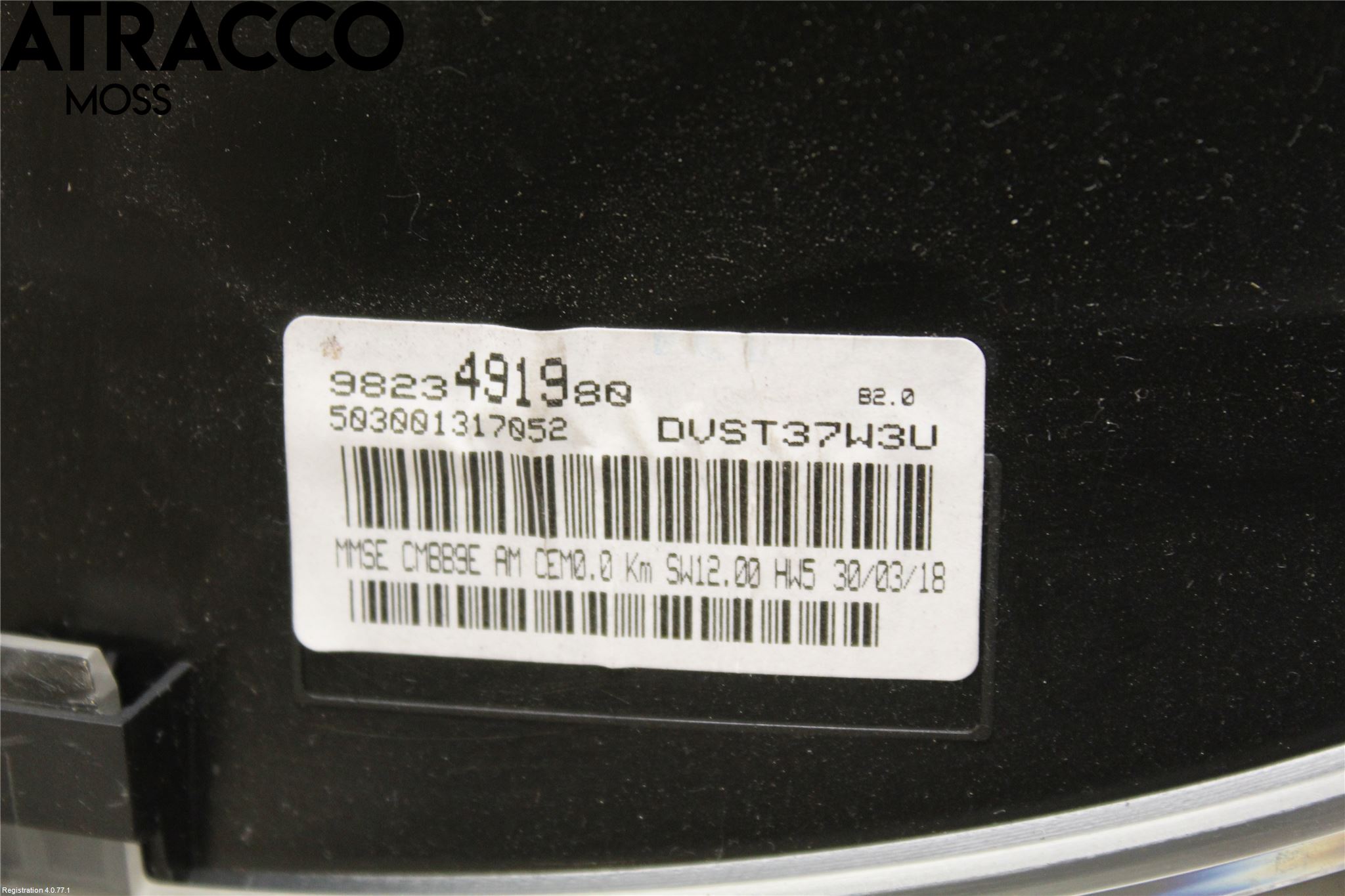 Peugeot PARTNER 16-18 Instr Kombinert