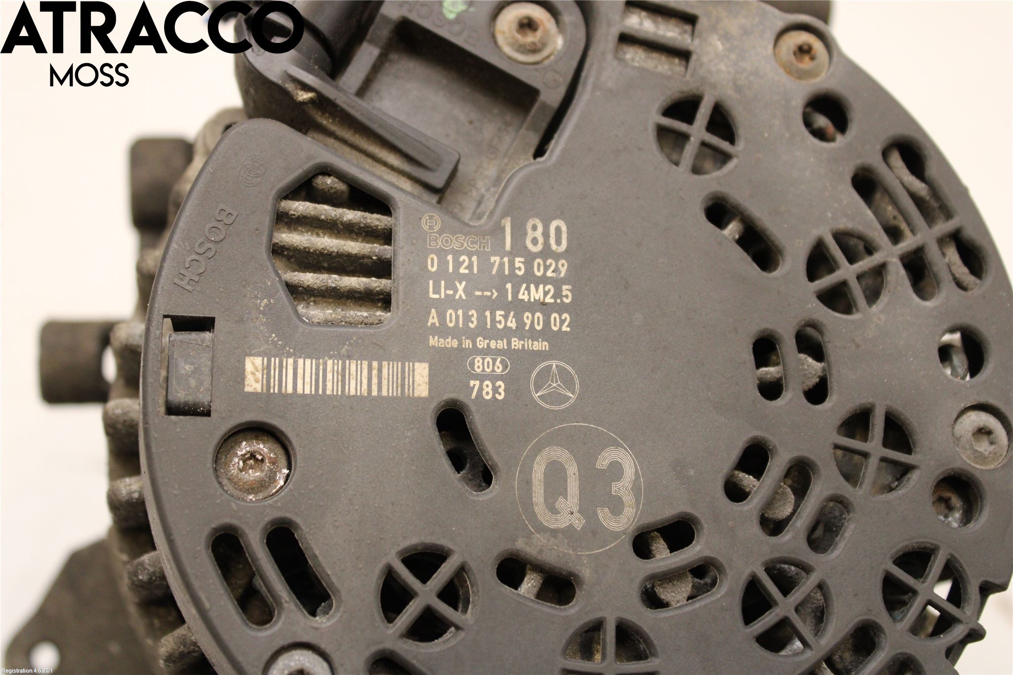 Mercedes-Benz MB C-KLASS (W204) 07-15 Dynamo