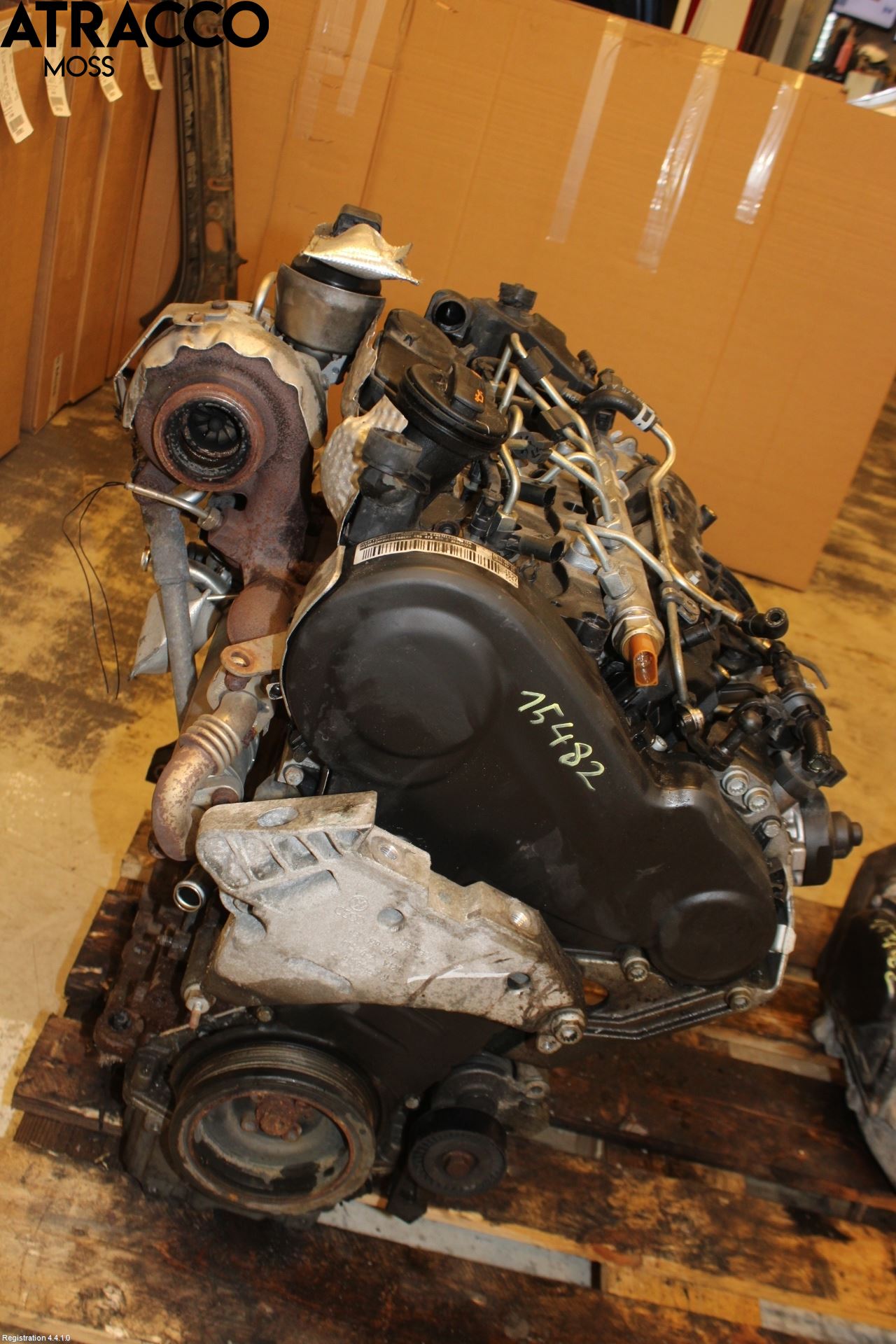 Volkswagen VW SCIROCCO 09-17 Motor Diesel